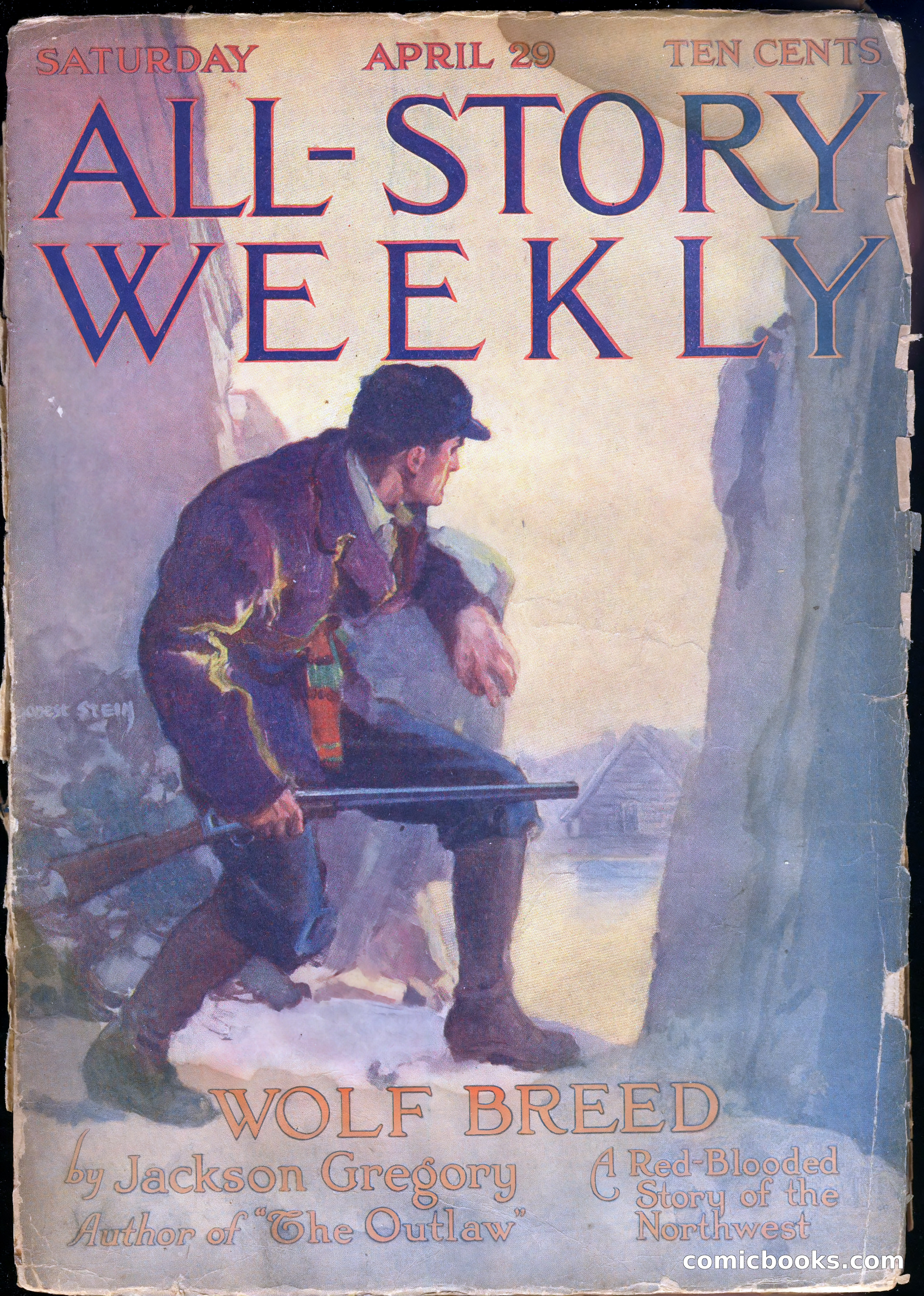 All-Story Cavalier Weekly, "The Double Dealer" — page 123 of 310