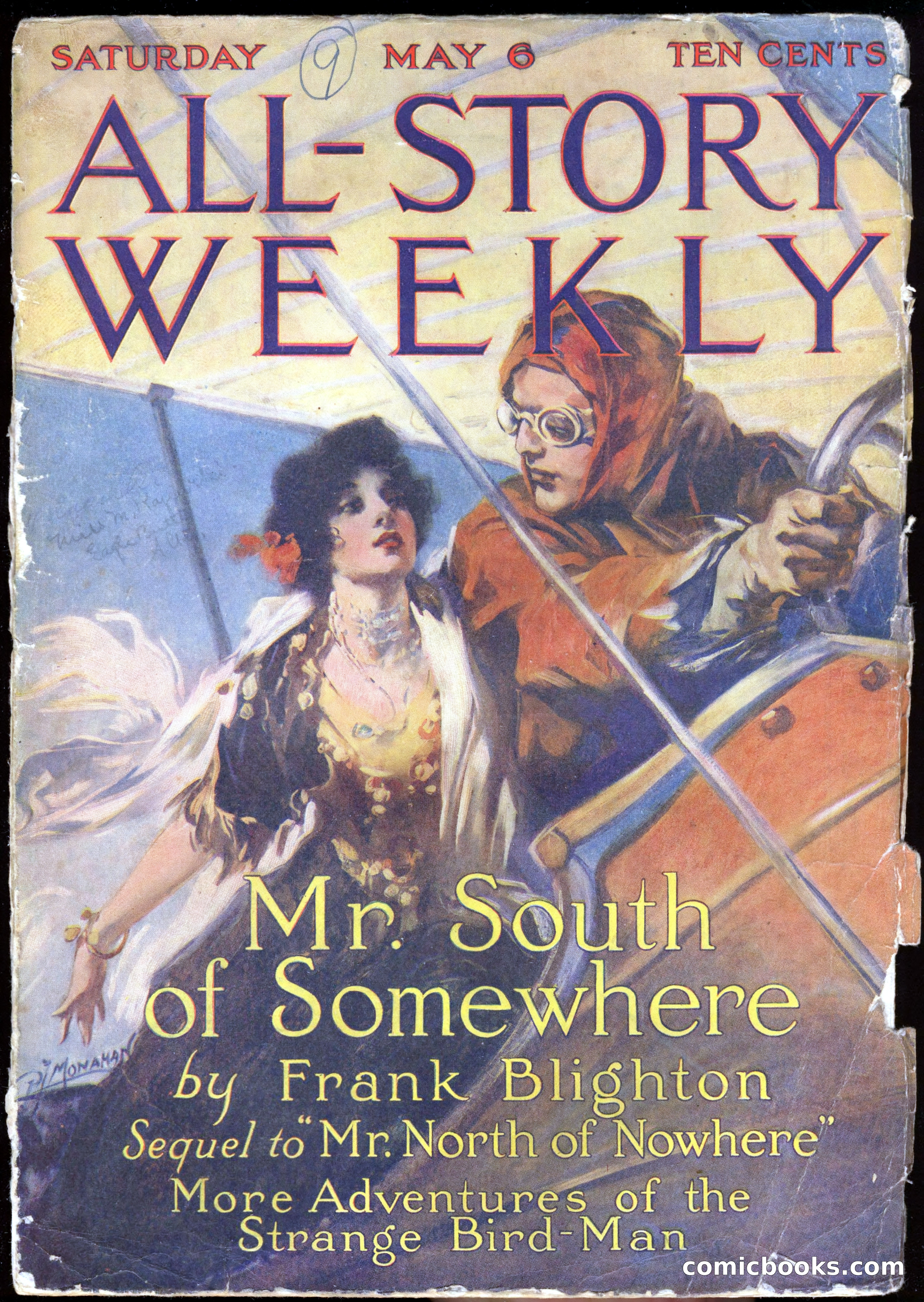 All-Story Cavalier Weekly, "The Double Dealer" — page 124 of 310