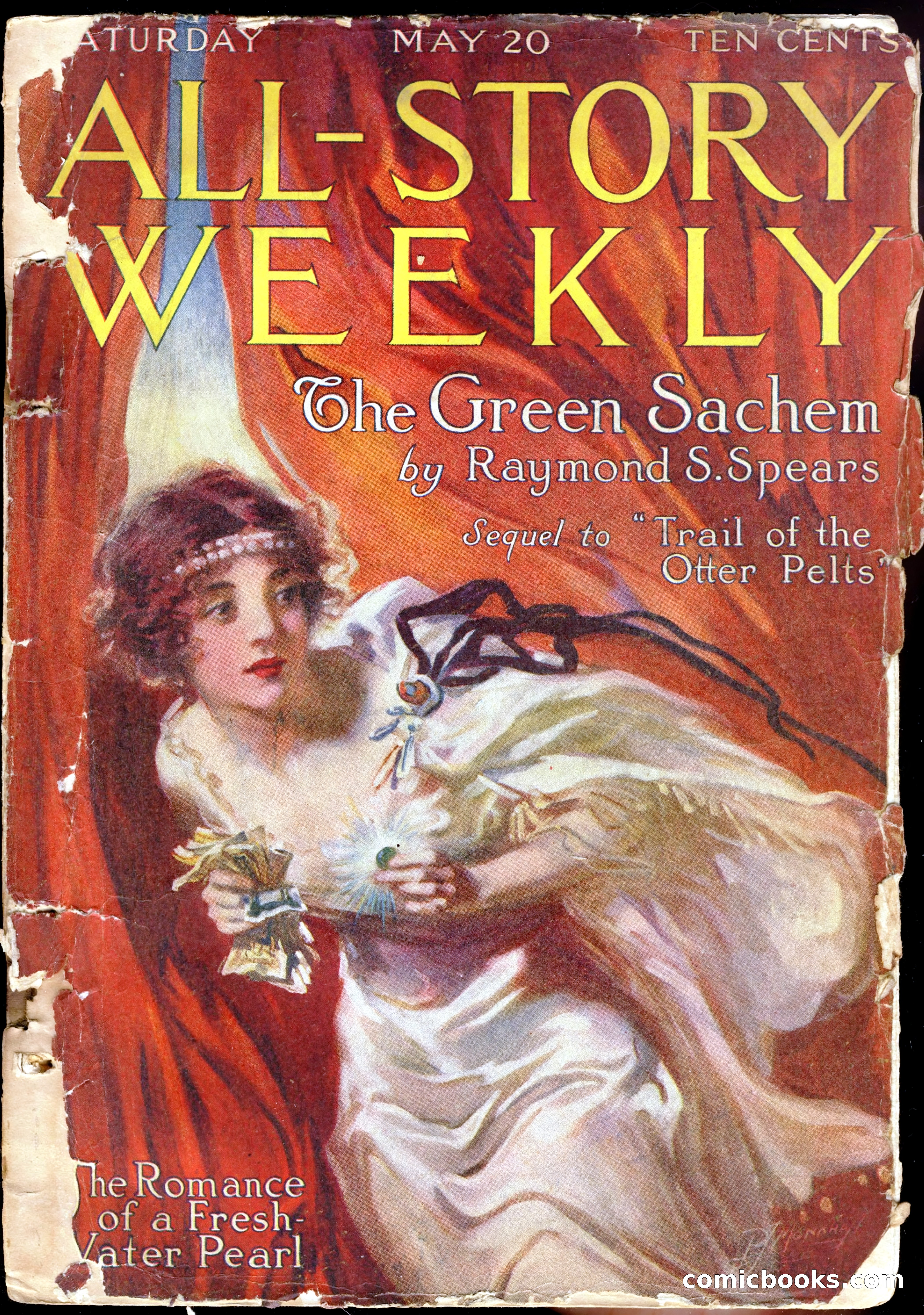 All-Story Cavalier Weekly, "The Double Dealer" — page 126 of 310