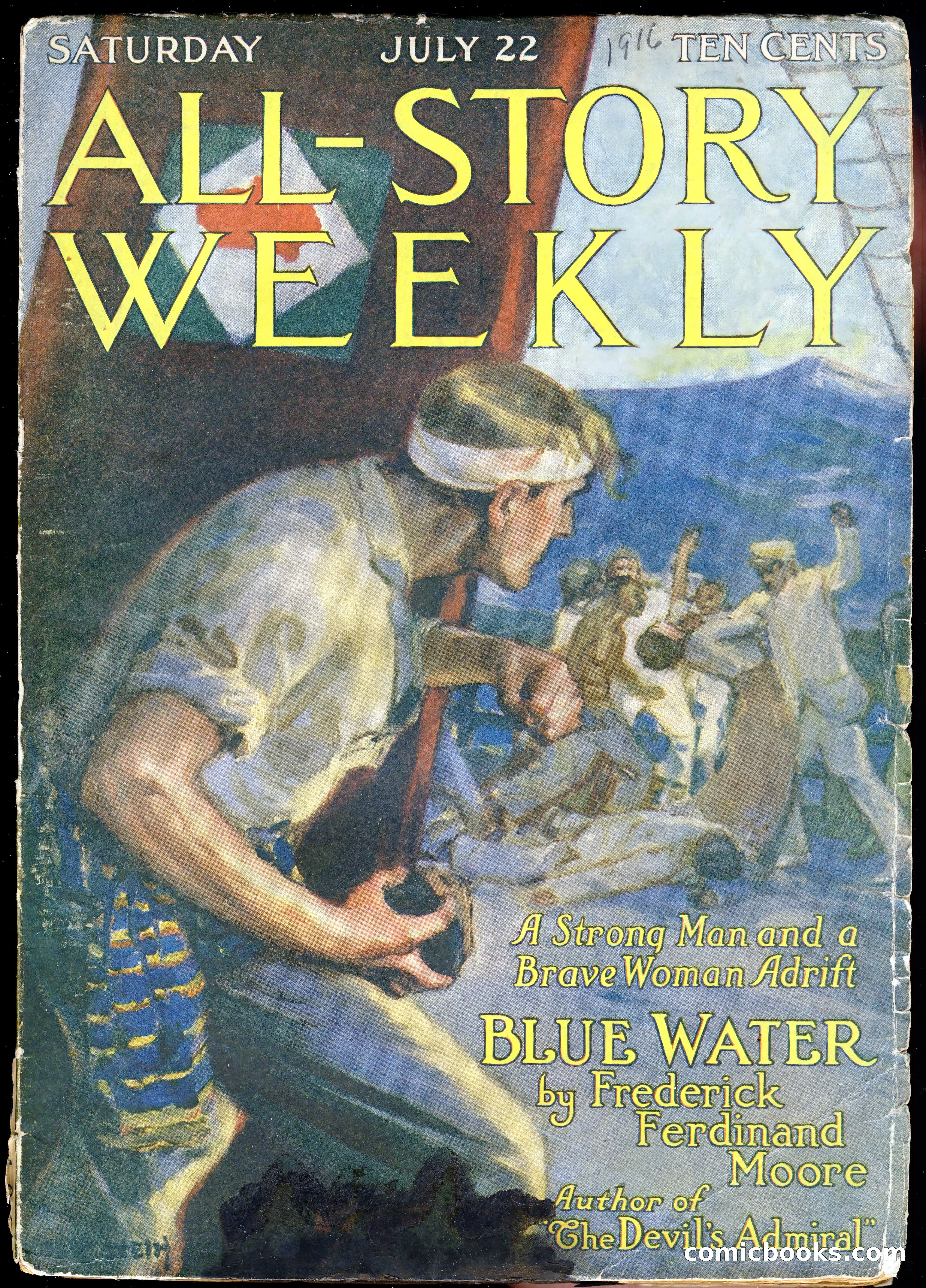 All-Story Cavalier Weekly, "The Double Dealer" — page 130 of 310