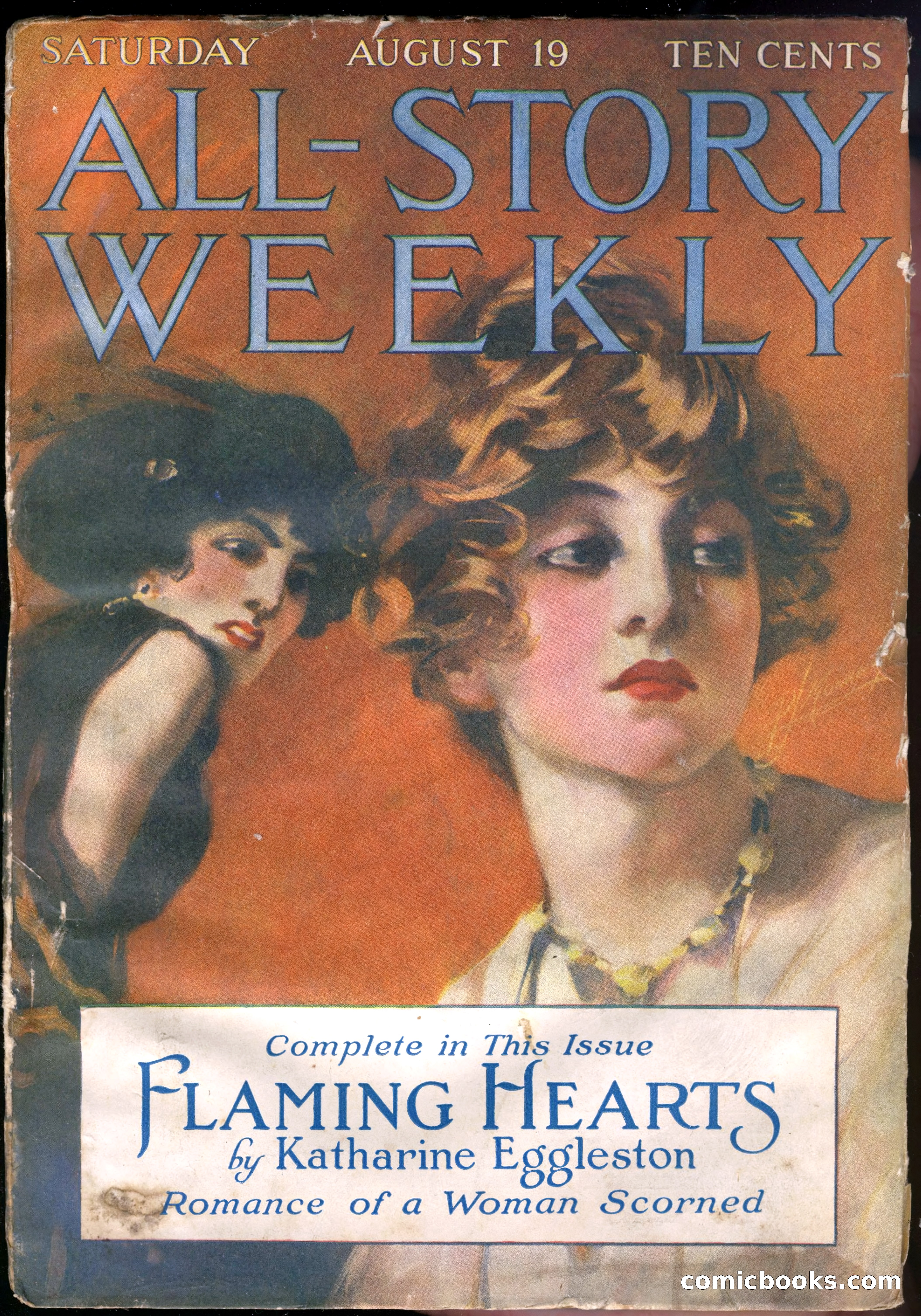All-Story Cavalier Weekly, "The Double Dealer" — page 132 of 310