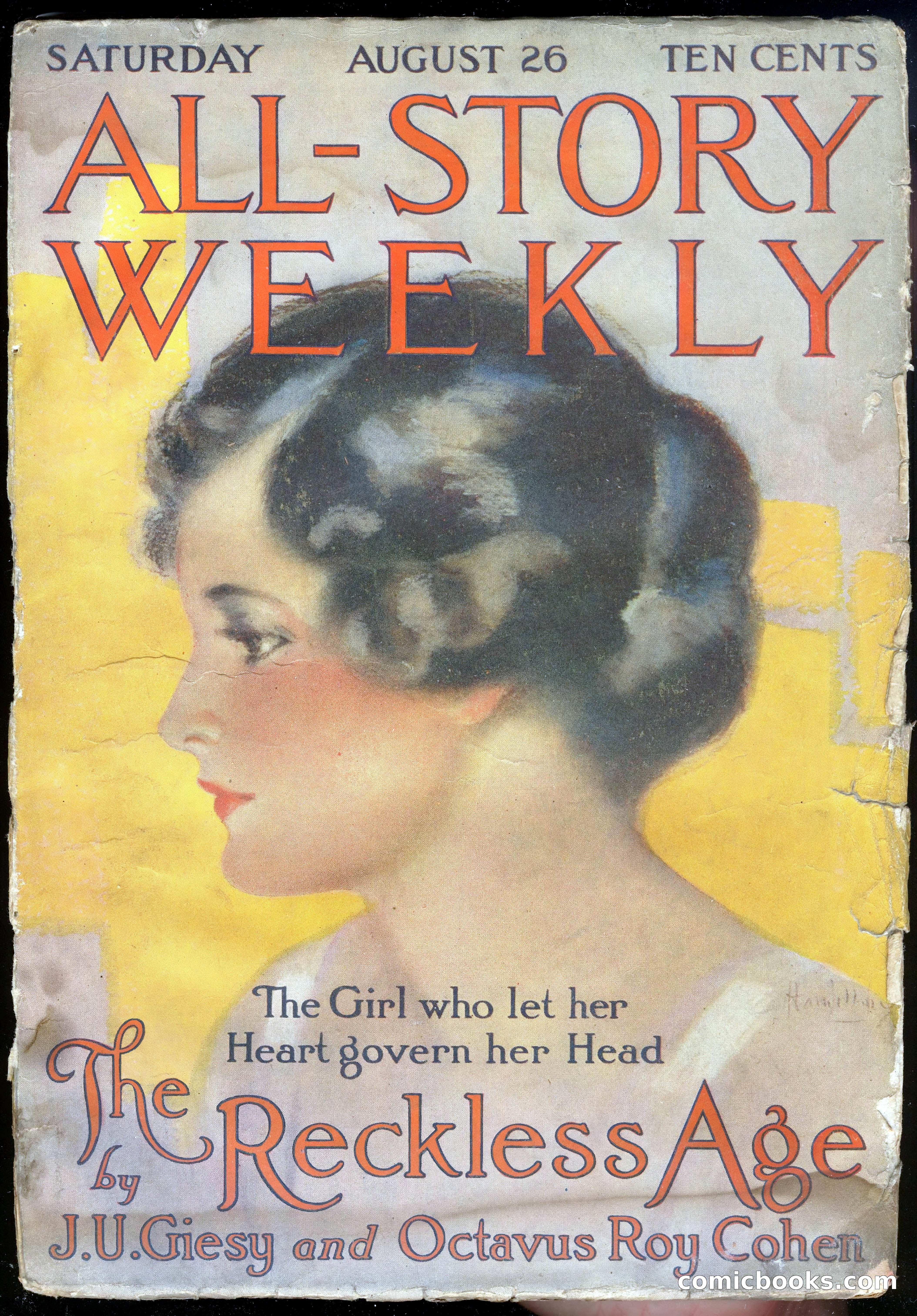 All-Story Cavalier Weekly, "The Double Dealer" — page 133 of 310