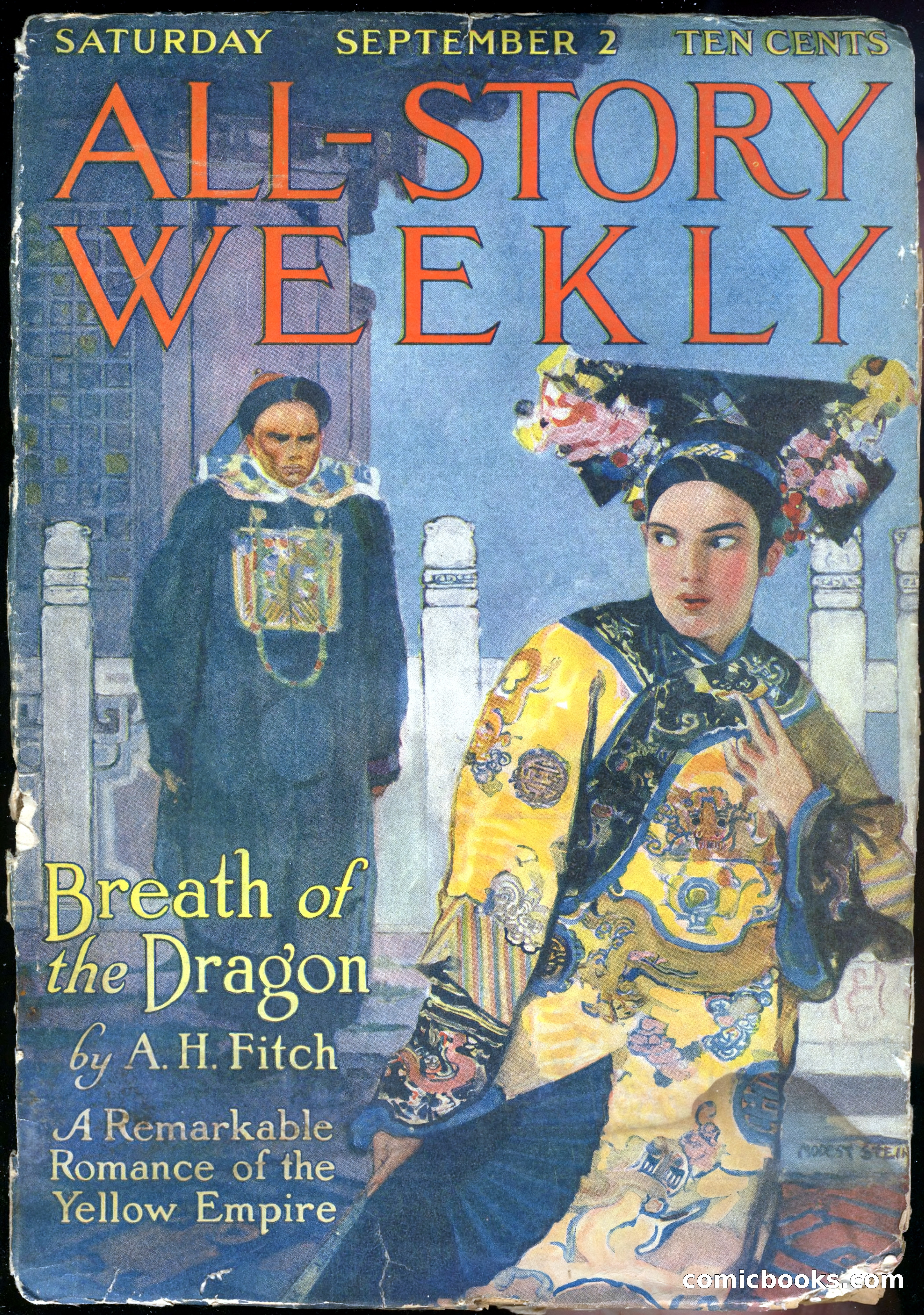 All-Story Cavalier Weekly, "The Double Dealer" — page 134 of 310