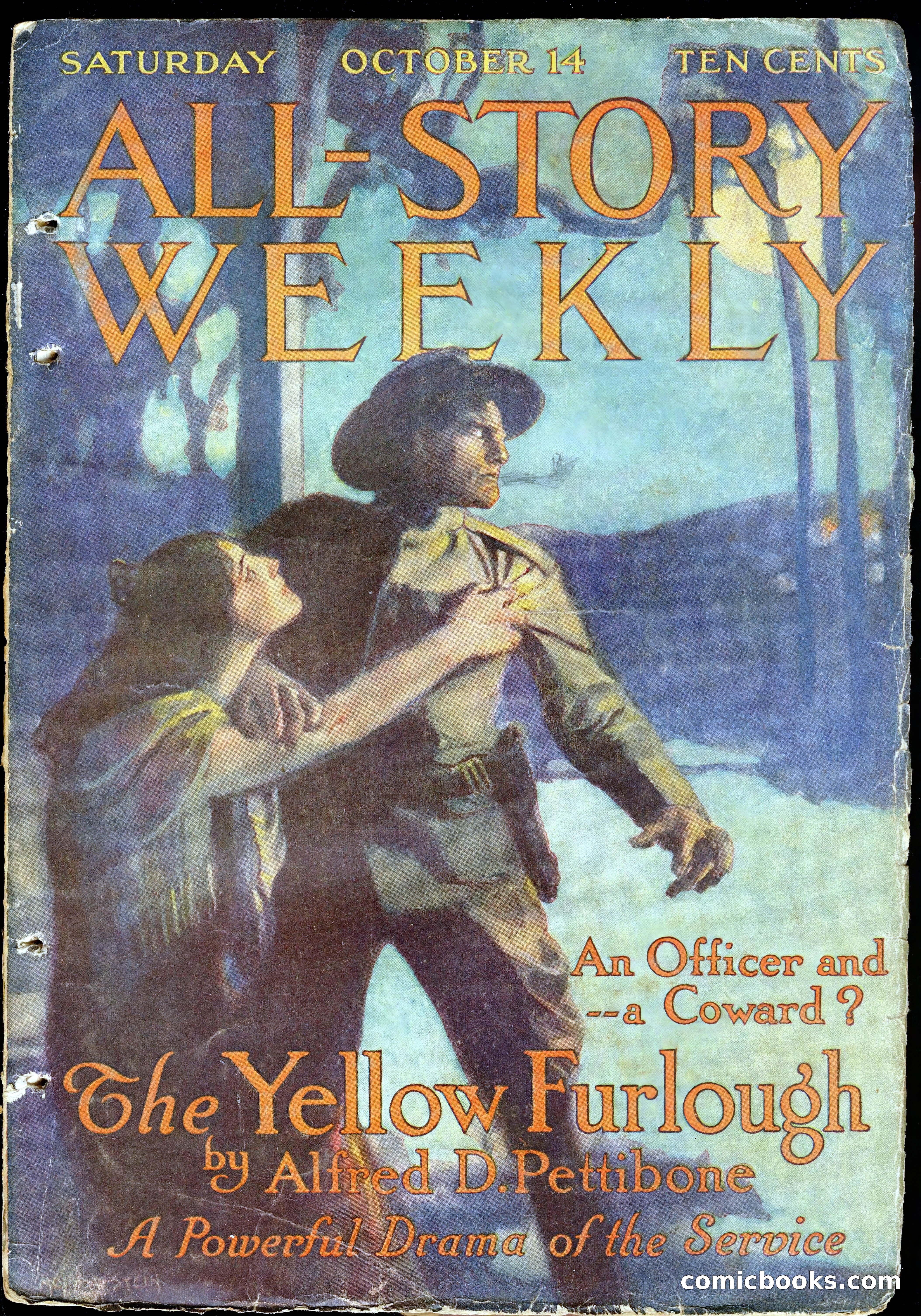 All-Story Cavalier Weekly, "The Double Dealer" — page 136 of 310