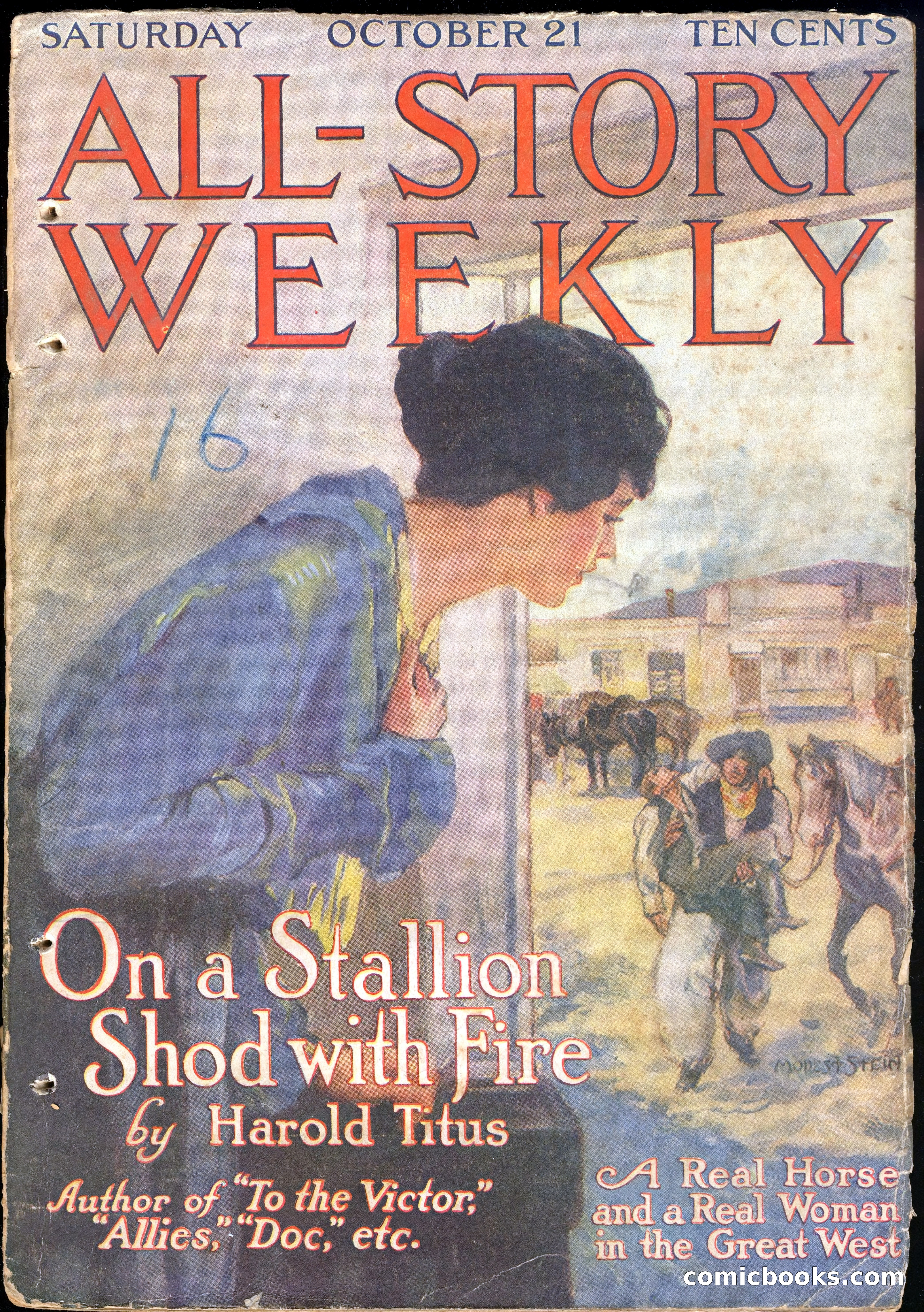 All-Story Cavalier Weekly, "The Double Dealer" — page 137 of 310
