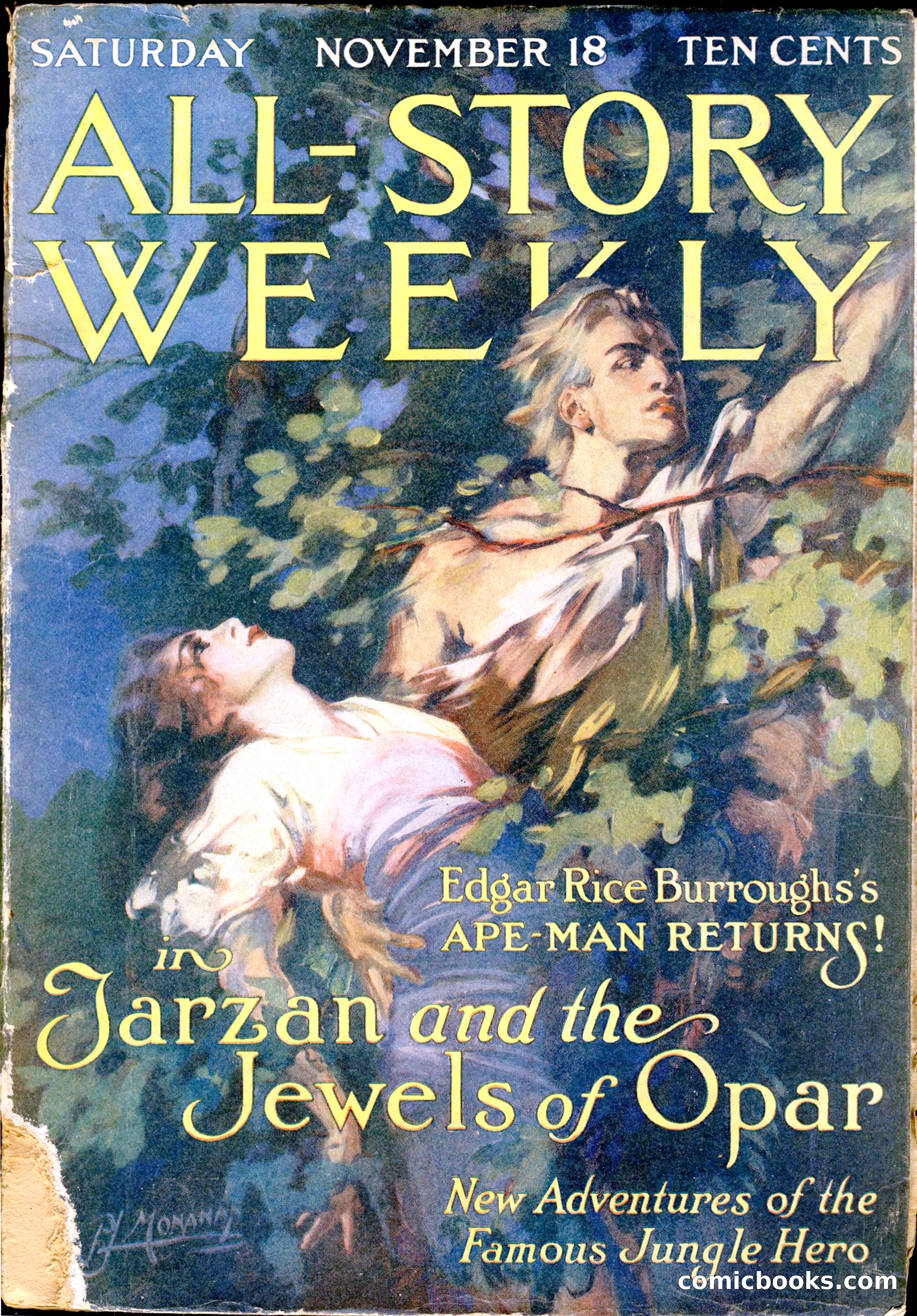 All-Story Cavalier Weekly, "The Double Dealer" — page 141 of 310