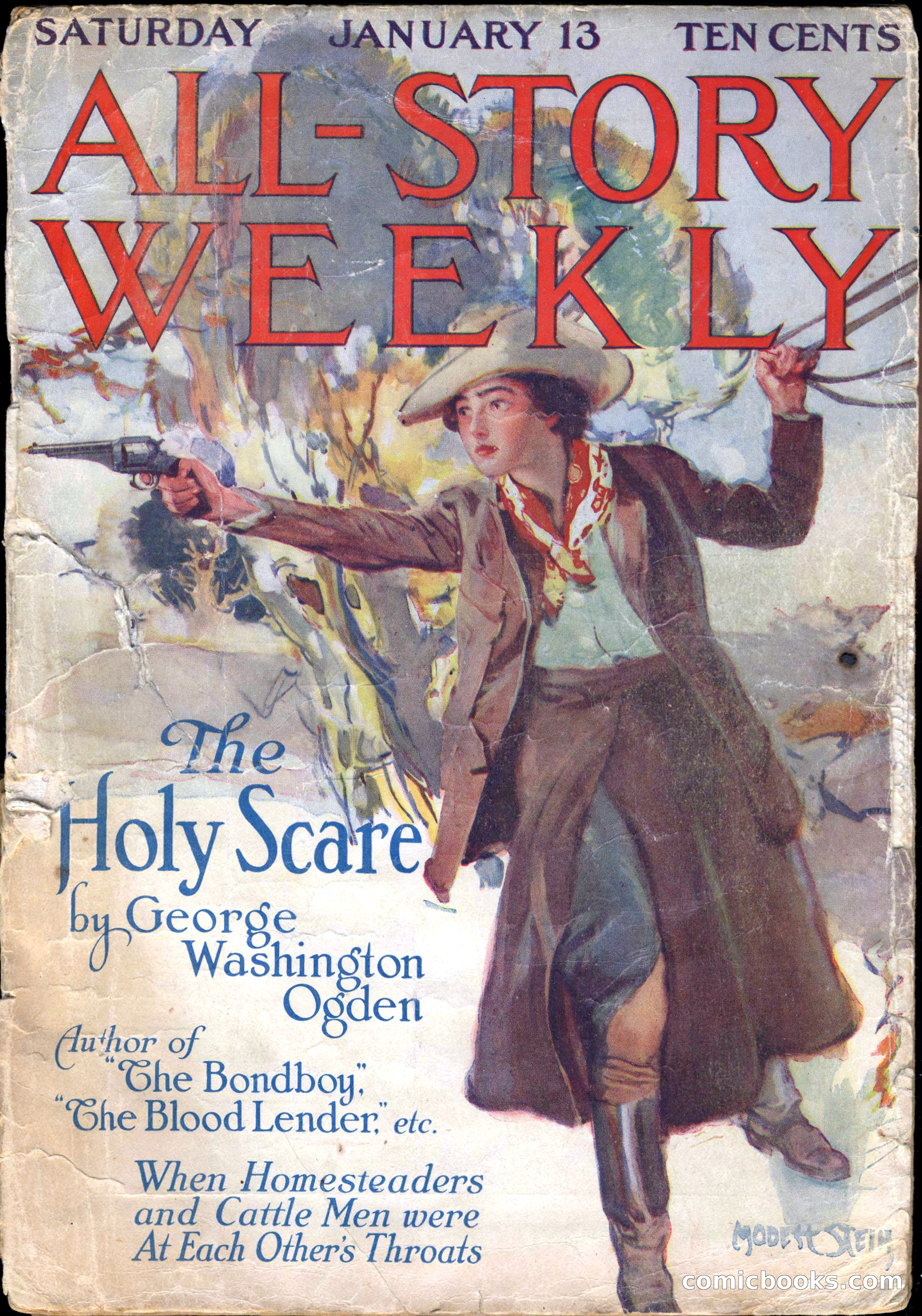 All-Story Cavalier Weekly, "The Double Dealer" — page 143 of 310