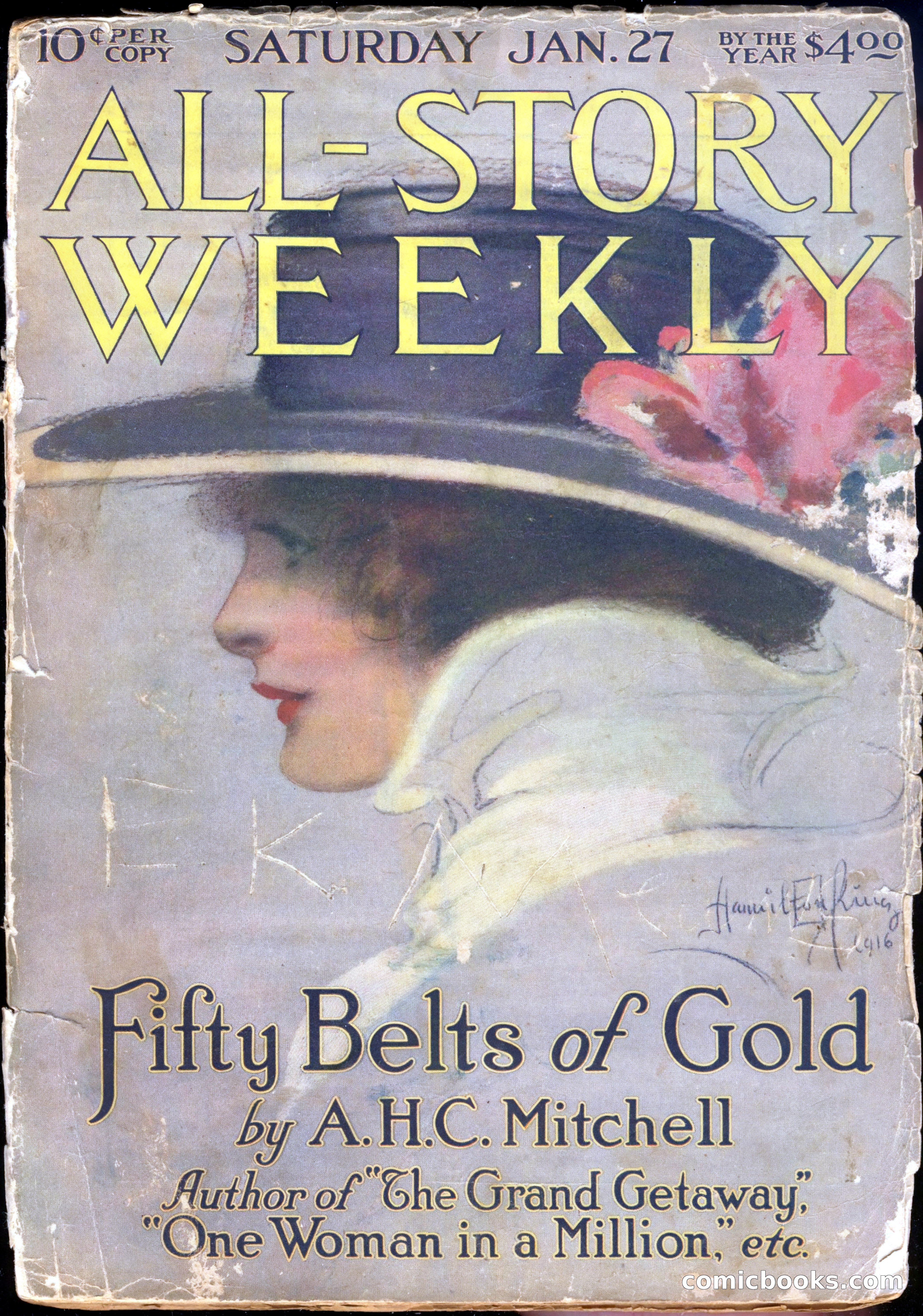 All-Story Cavalier Weekly, "The Double Dealer" — page 145 of 310