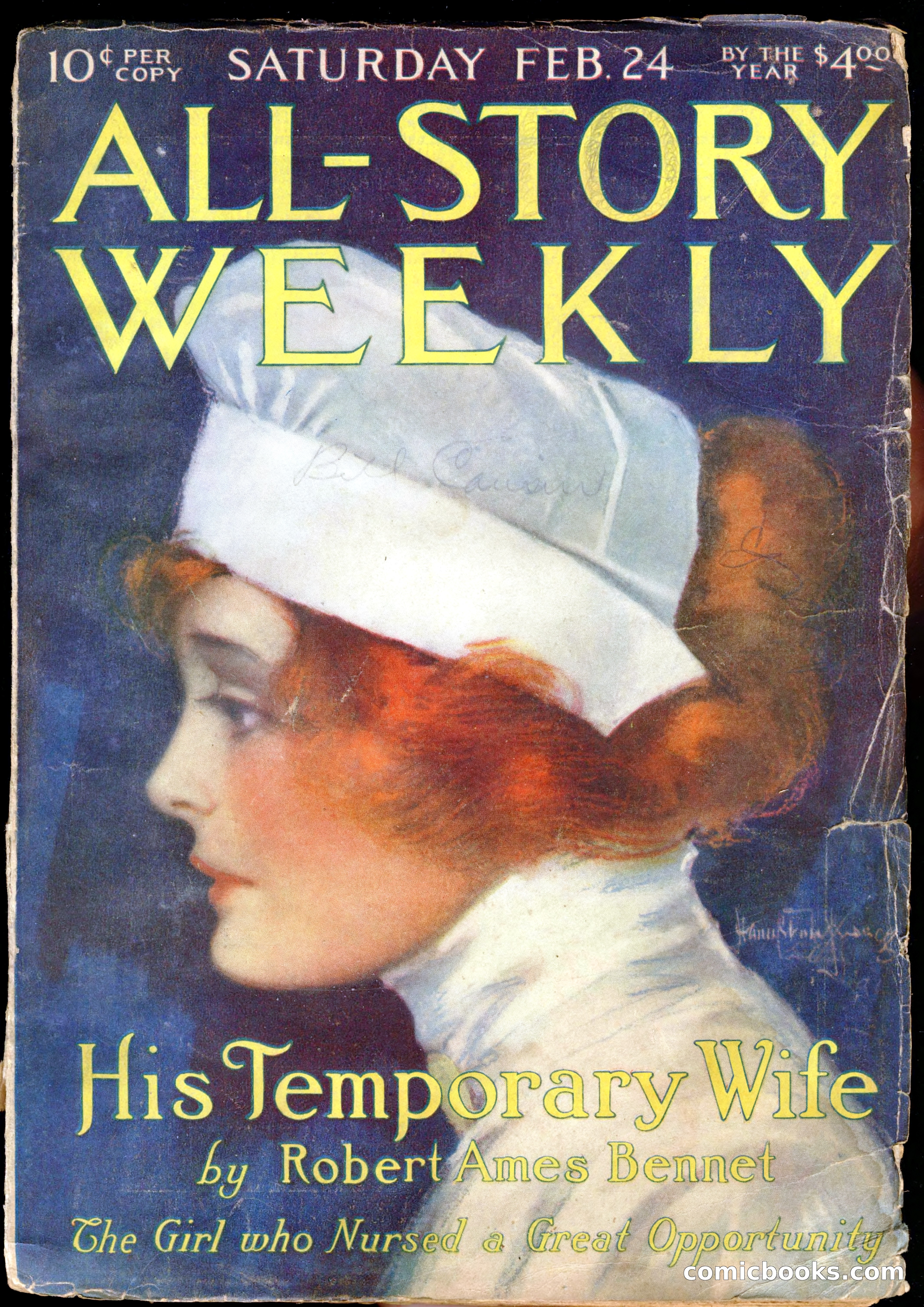 All-Story Cavalier Weekly, "The Double Dealer" — page 149 of 310