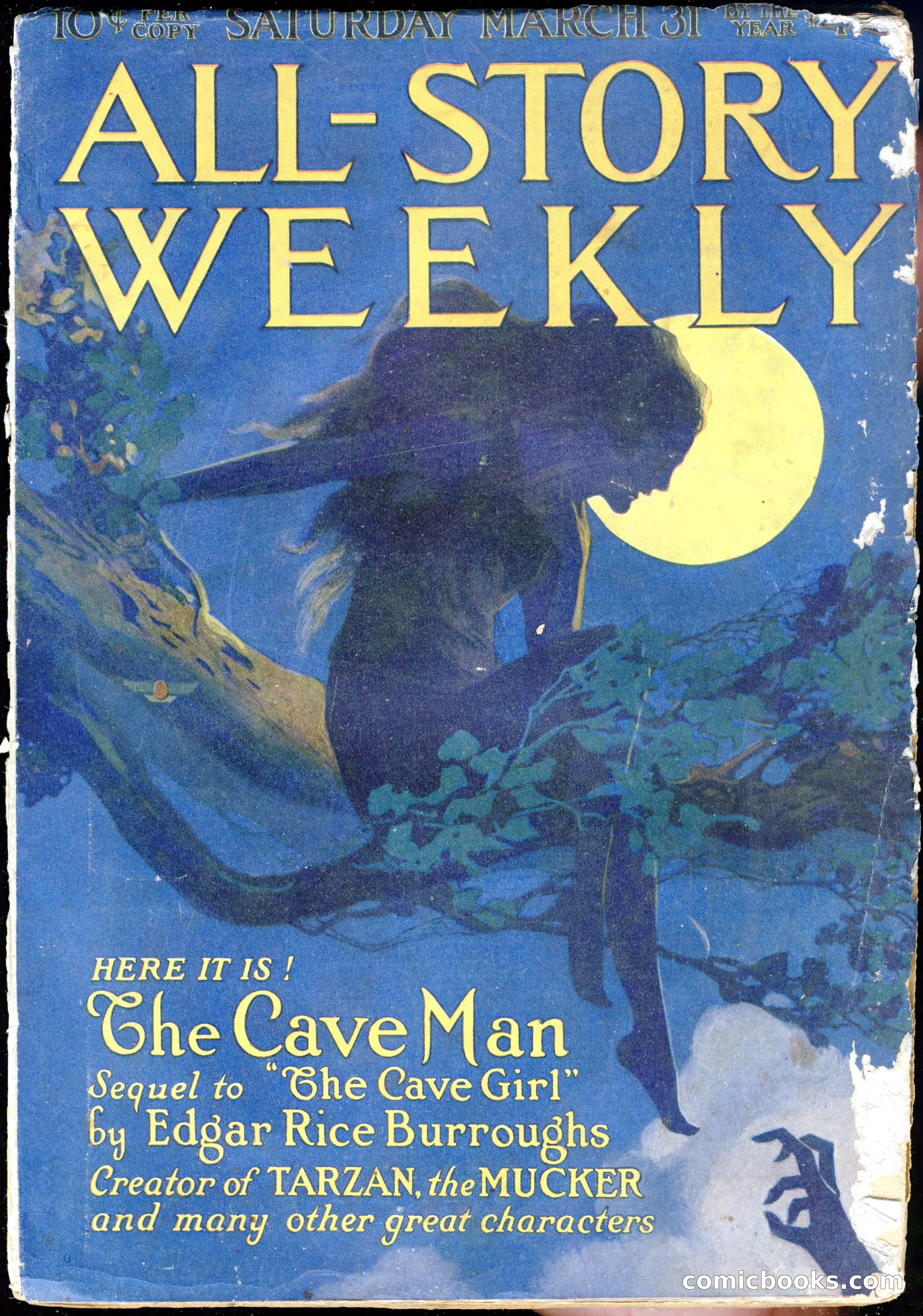 All-Story Cavalier Weekly, "The Double Dealer" — page 153 of 310