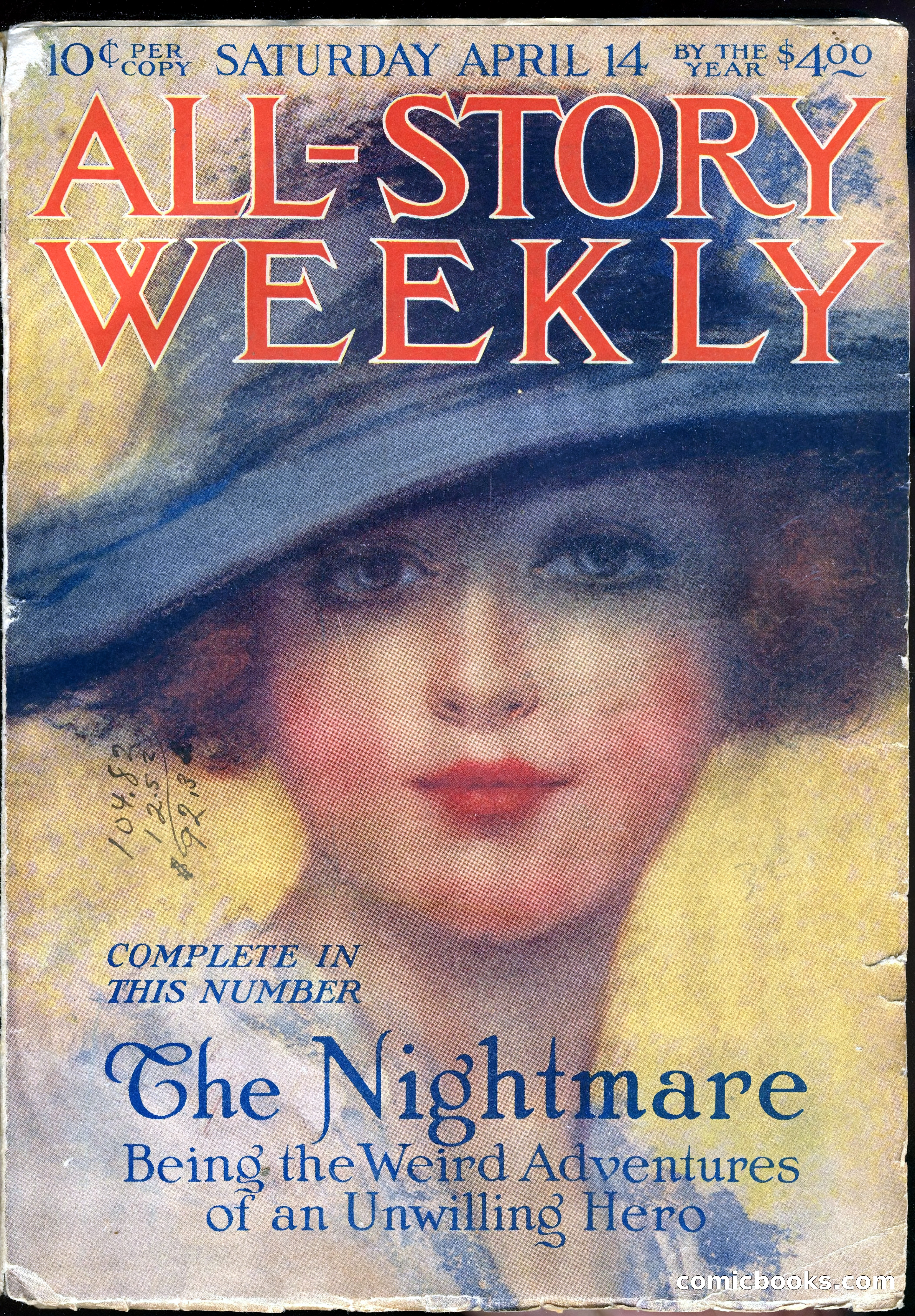 All-Story Cavalier Weekly, "The Double Dealer" — page 154 of 310