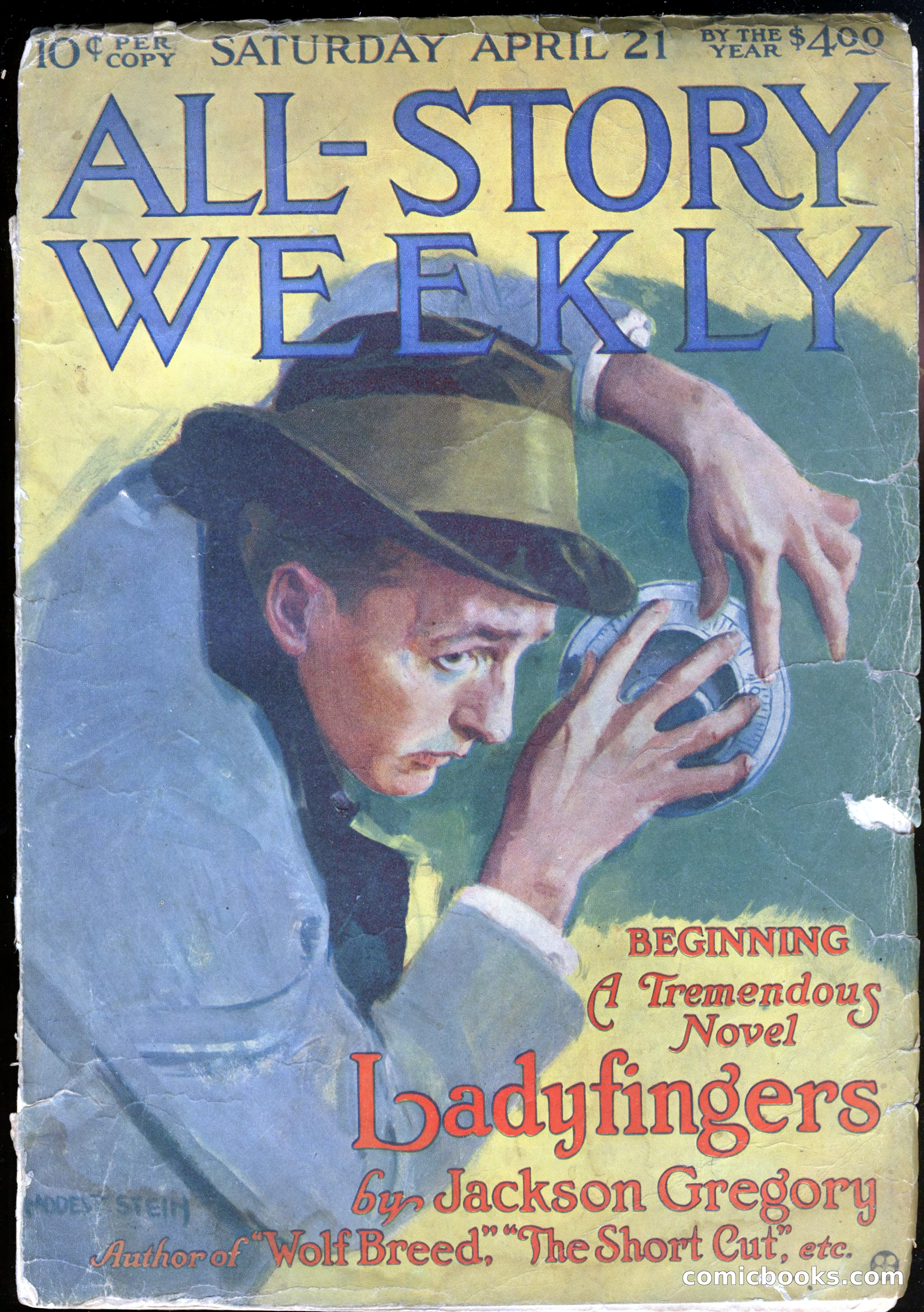 All-Story Cavalier Weekly, "The Double Dealer" — page 155 of 310