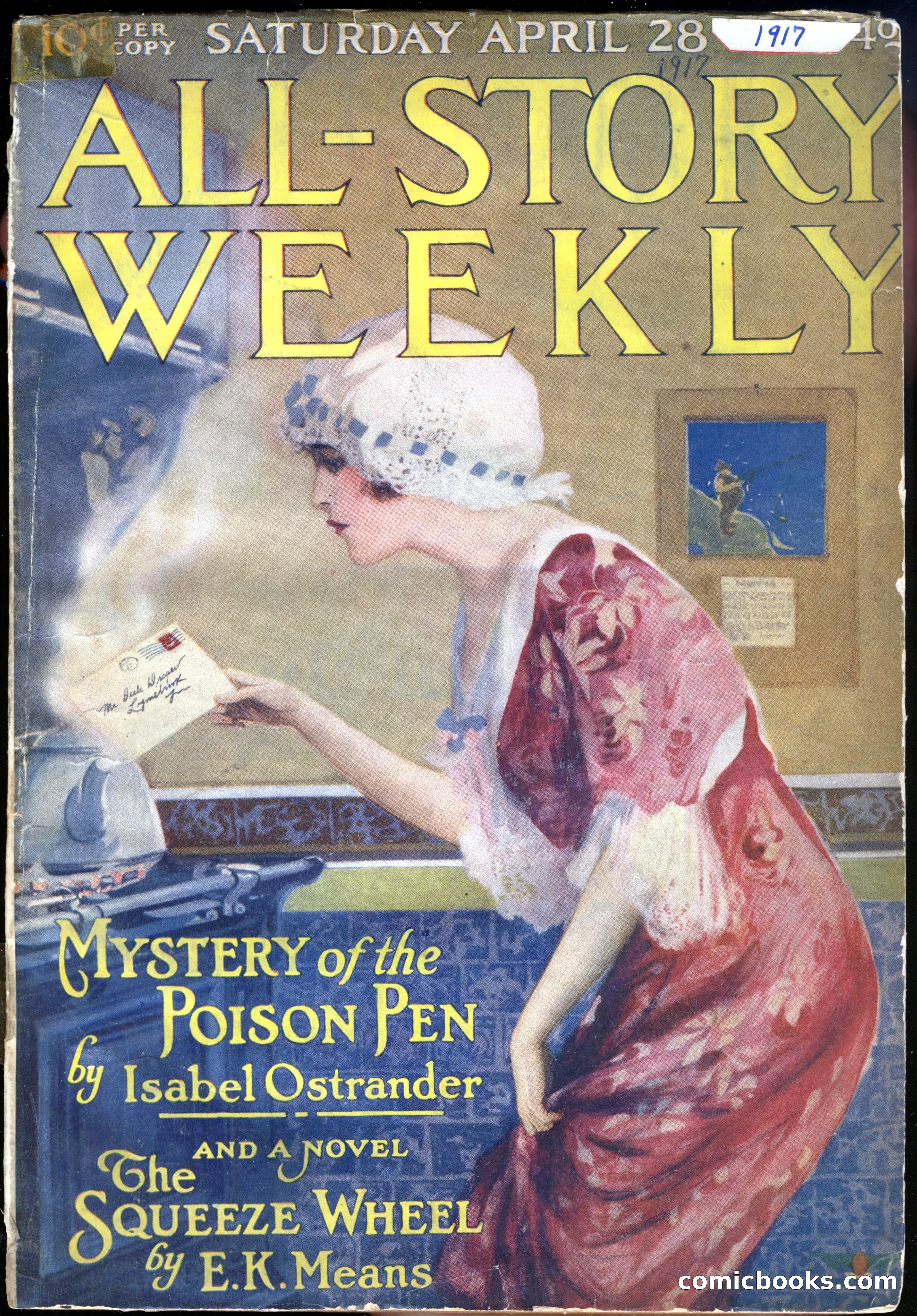 All-Story Cavalier Weekly, "The Double Dealer" — page 156 of 310