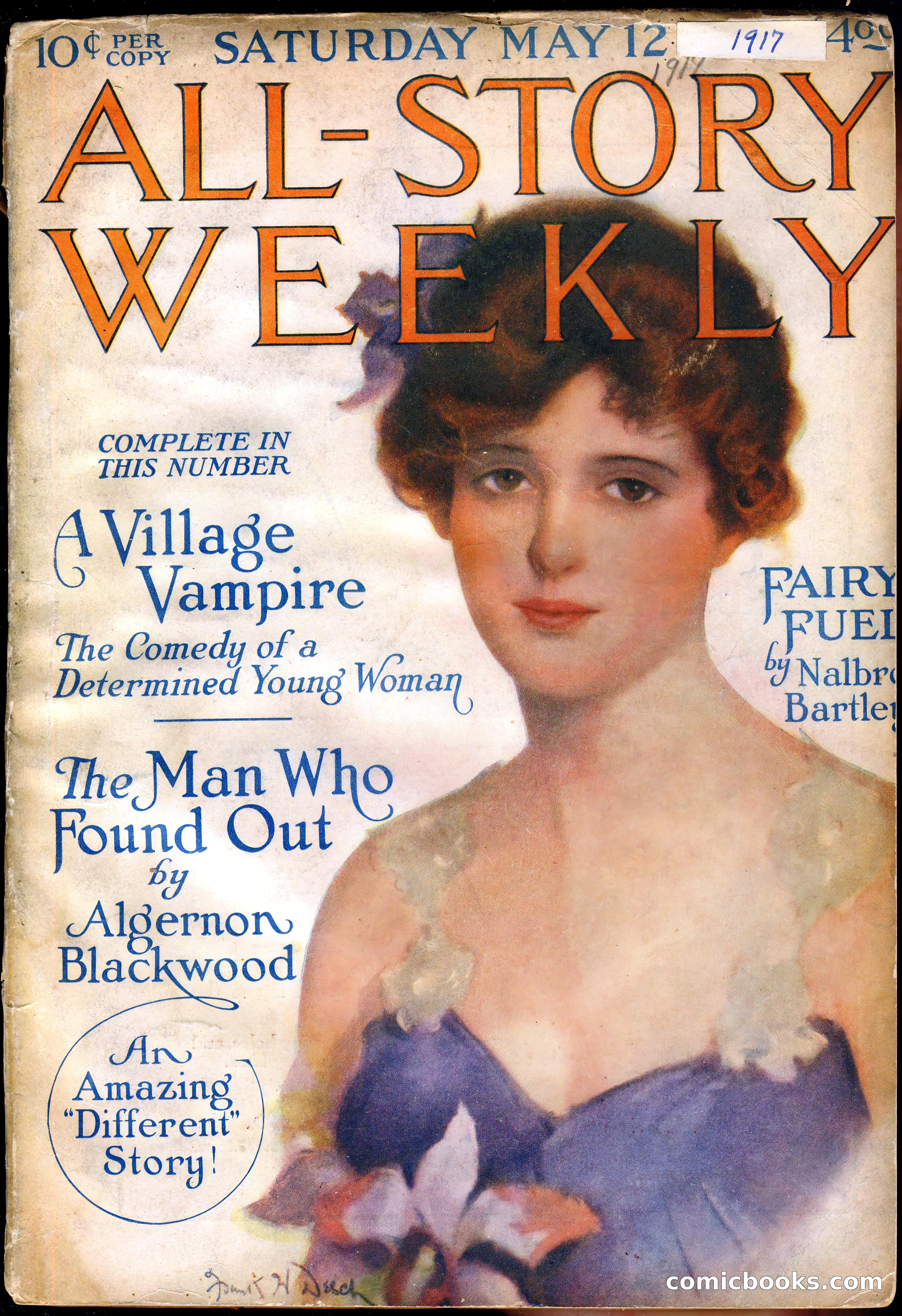 All-Story Cavalier Weekly, "The Double Dealer" — page 158 of 310