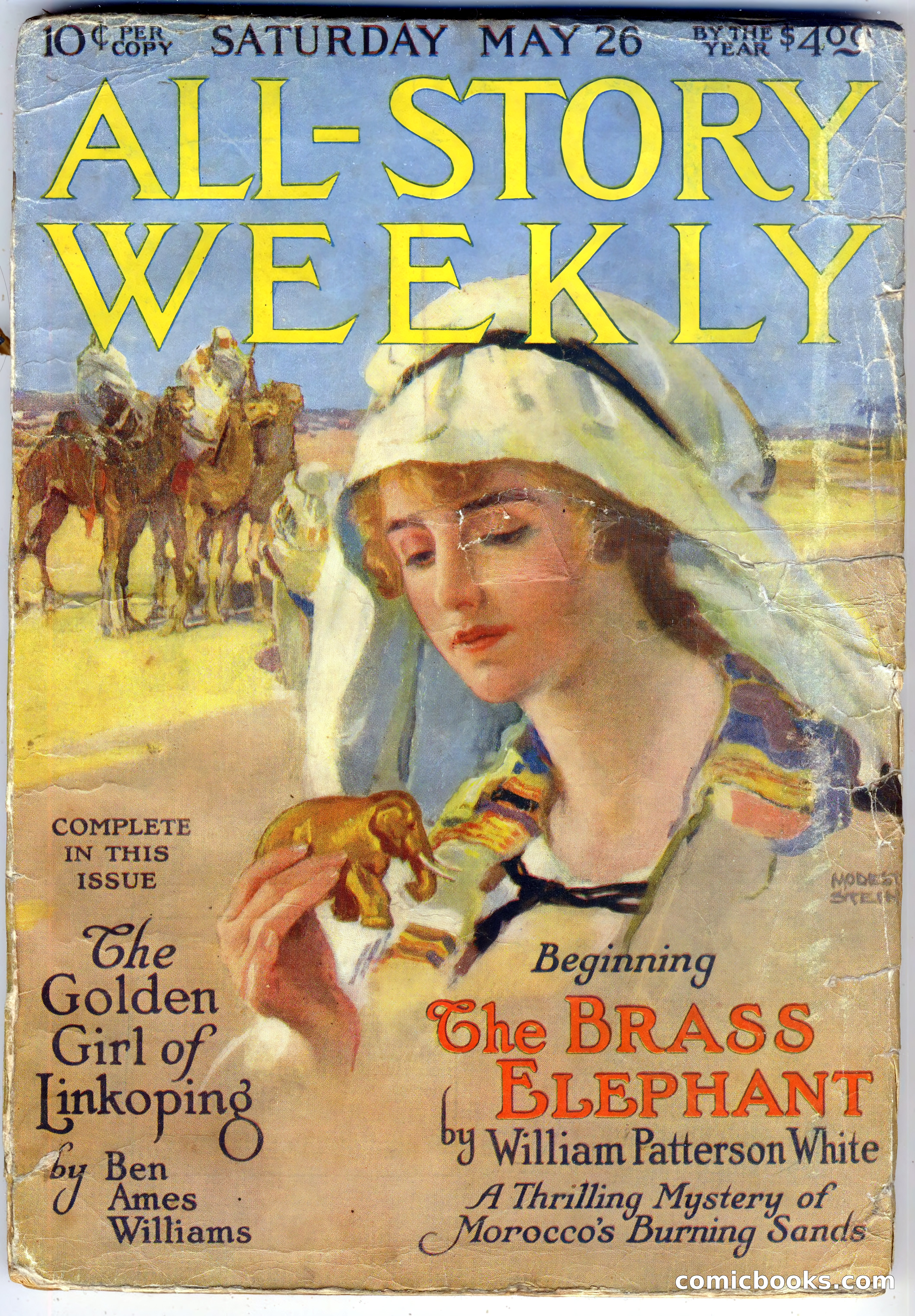 All-Story Cavalier Weekly, "The Double Dealer" — page 160 of 310