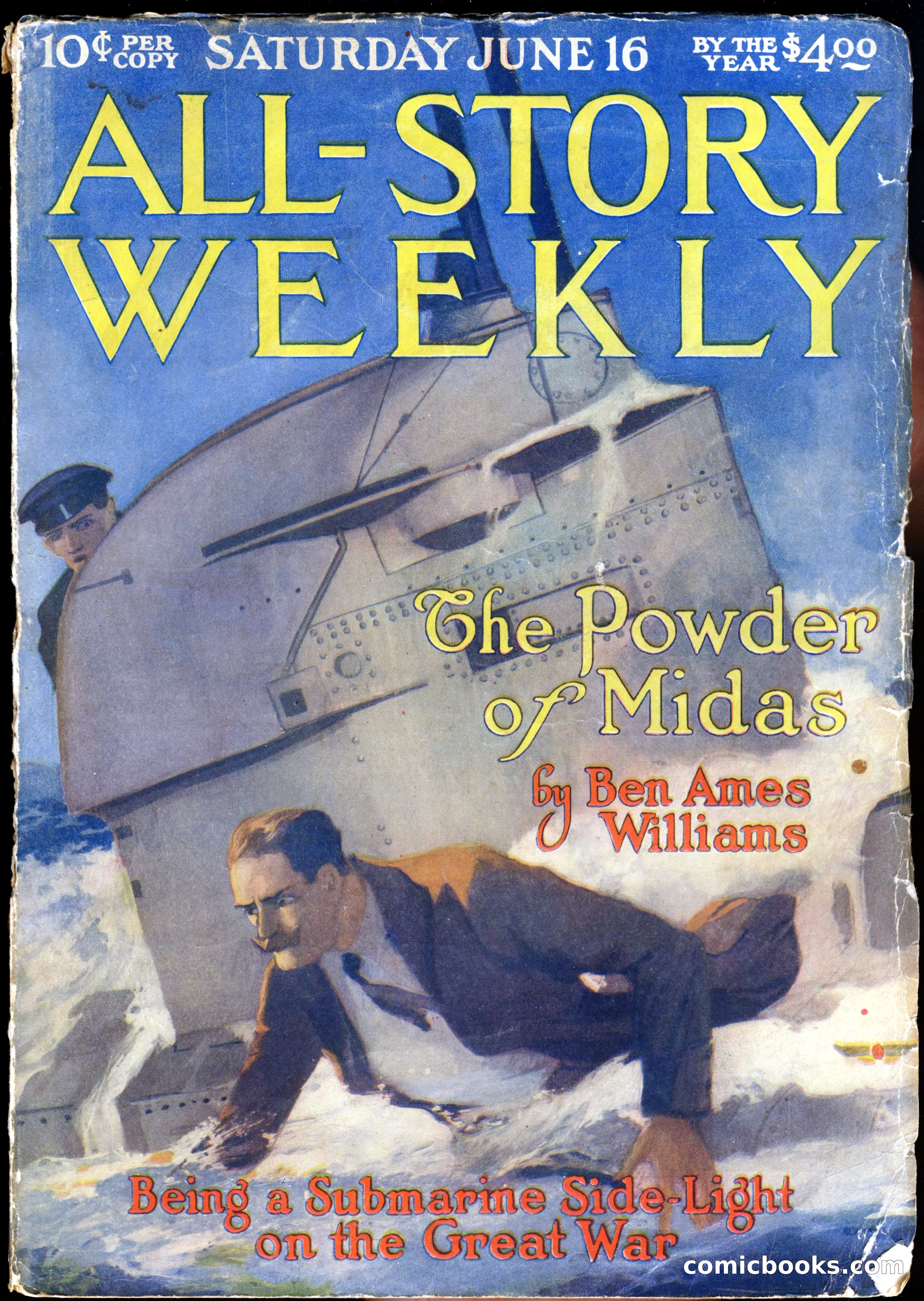All-Story Cavalier Weekly, "The Double Dealer" — page 162 of 310