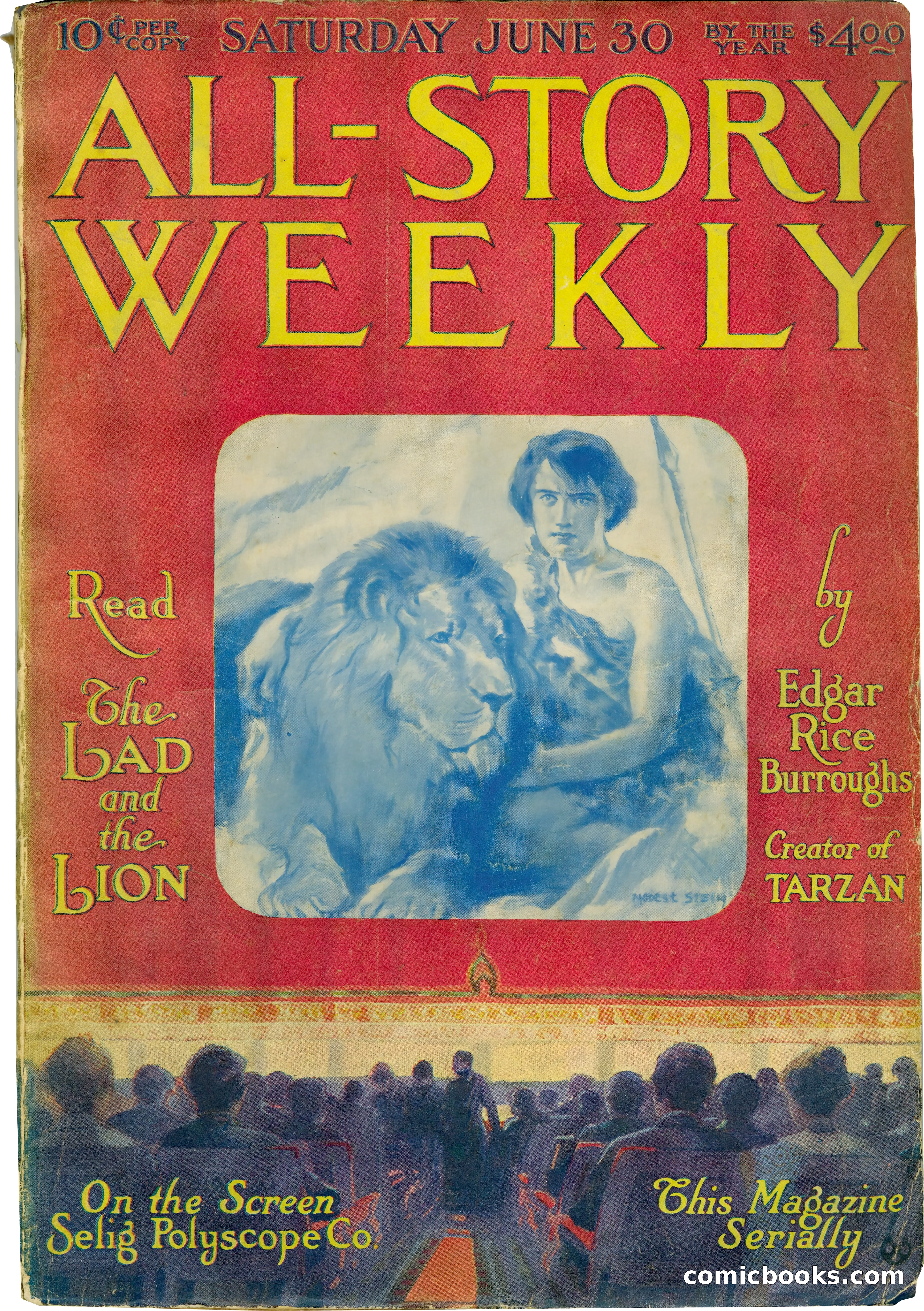 All-Story Cavalier Weekly, "The Double Dealer" — page 163 of 310
