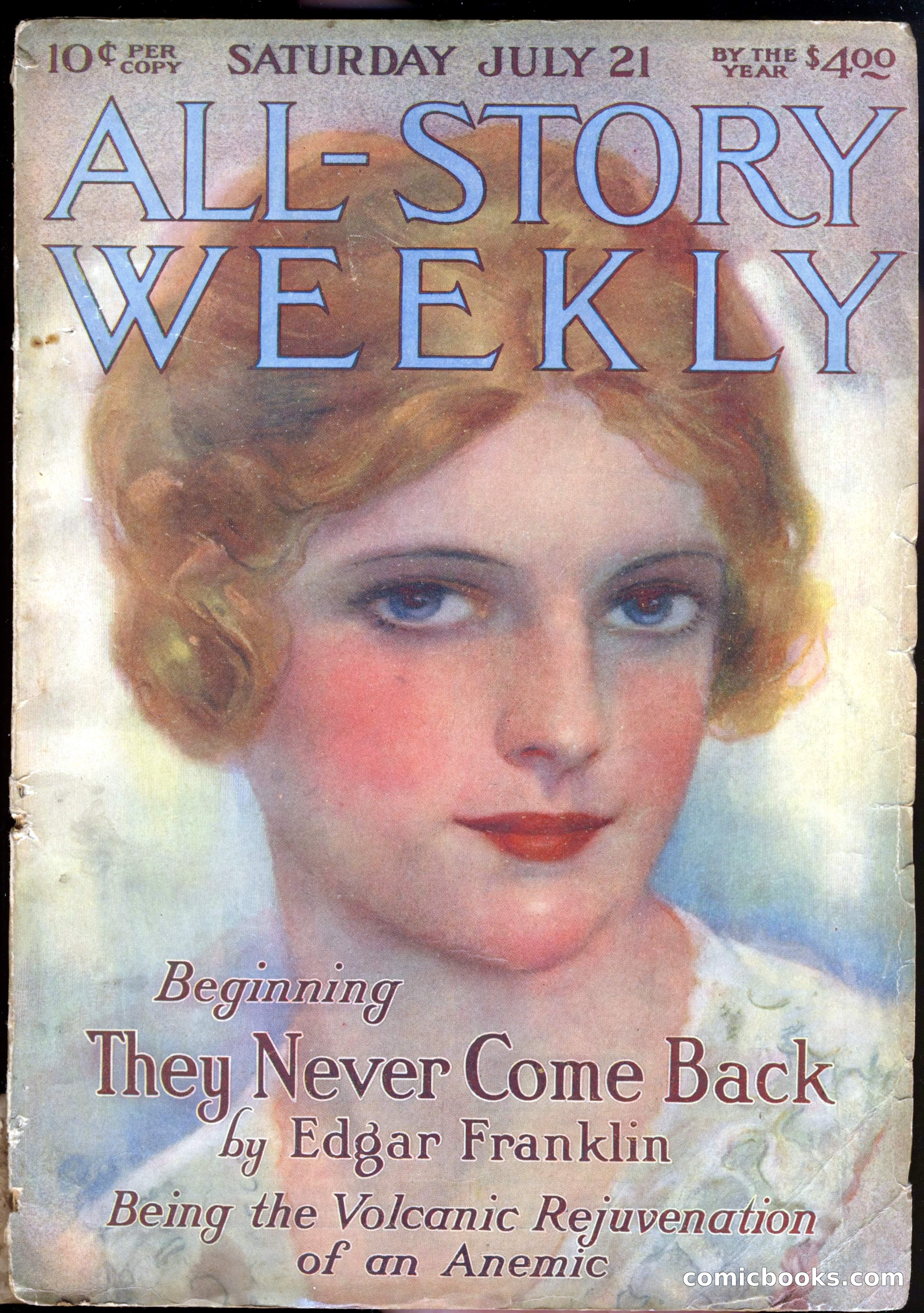 All-Story Cavalier Weekly, "The Double Dealer" — page 164 of 310