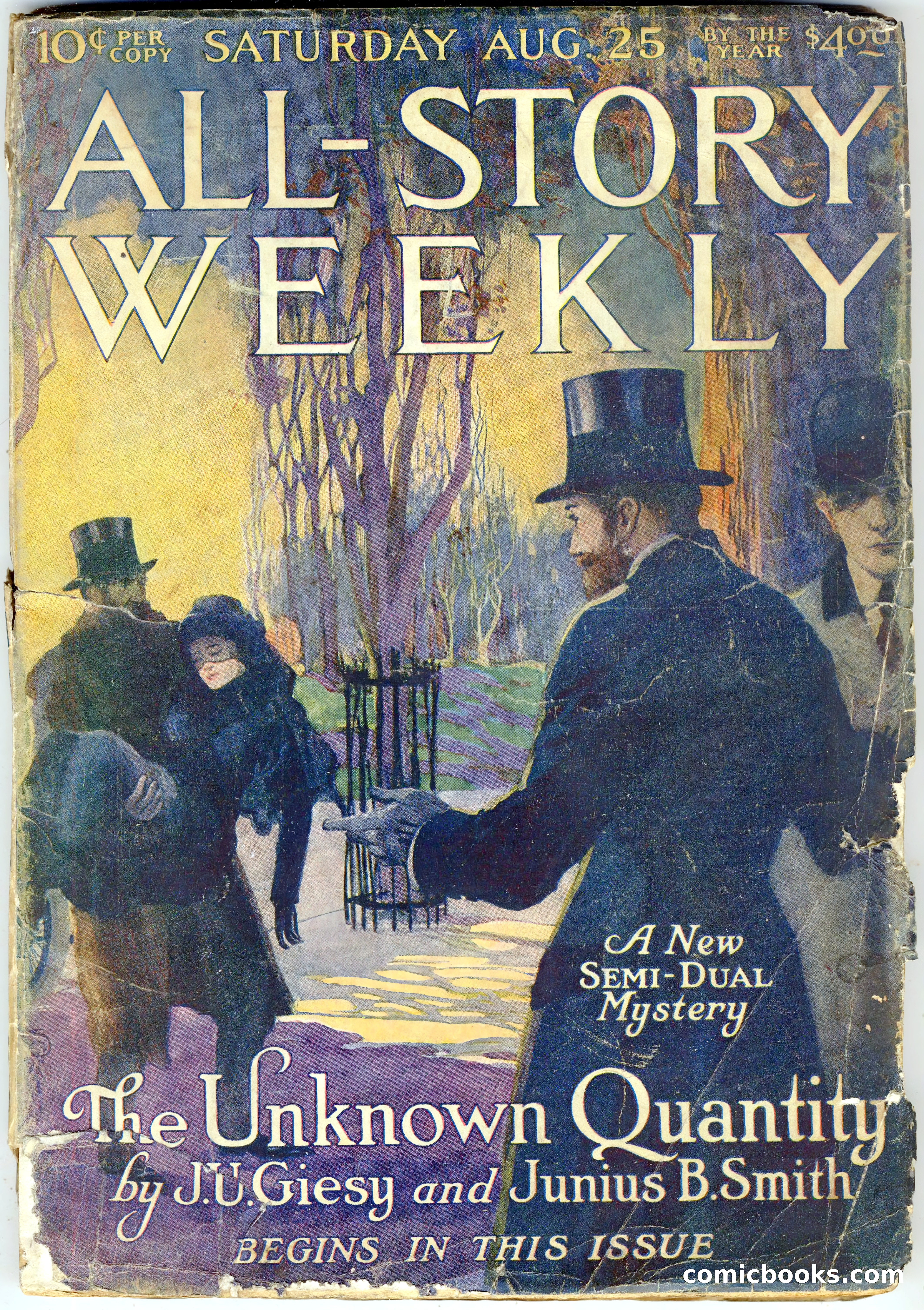 All-Story Cavalier Weekly, "The Double Dealer" — page 169 of 310