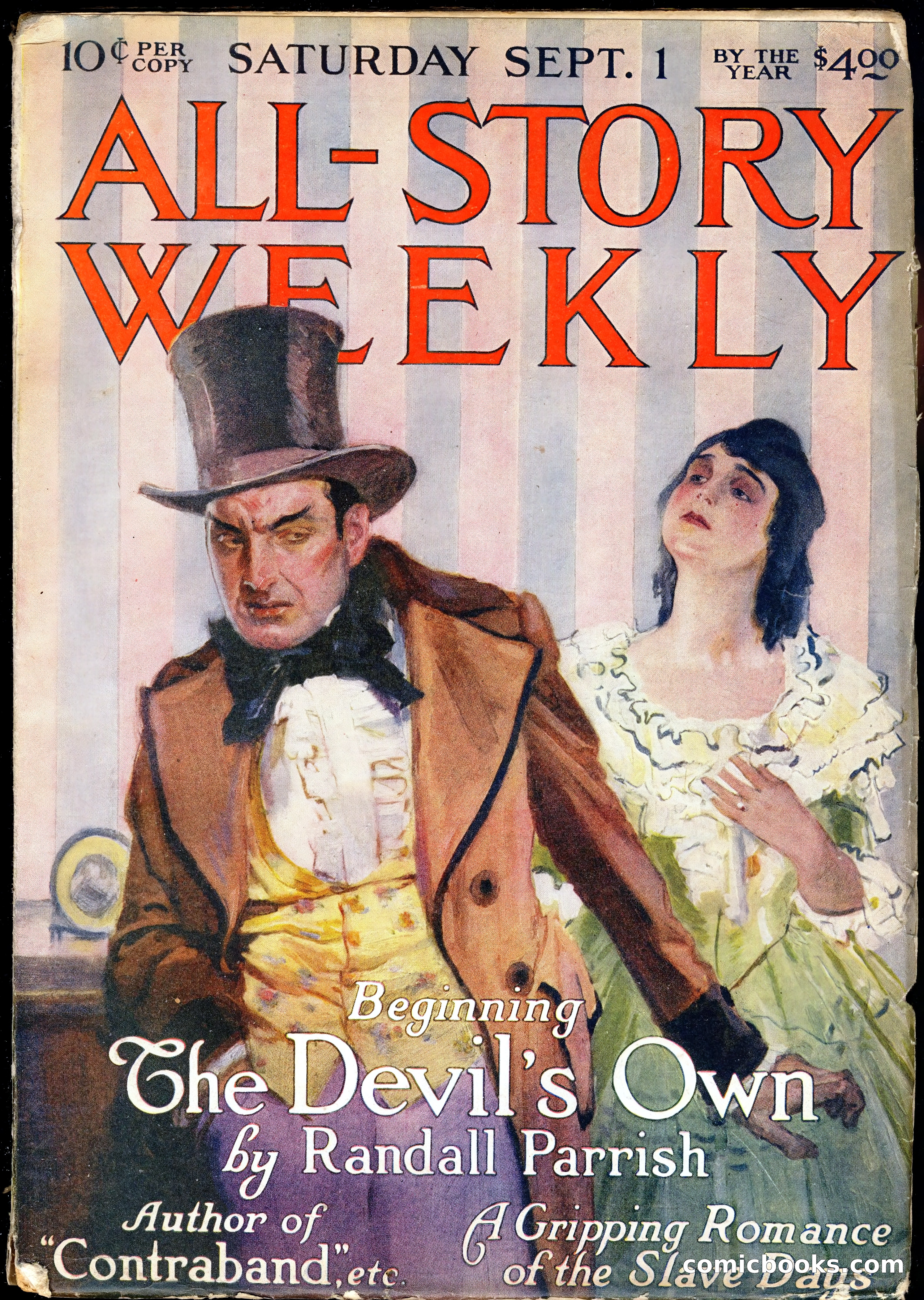 All-Story Cavalier Weekly, "The Double Dealer" — page 170 of 310
