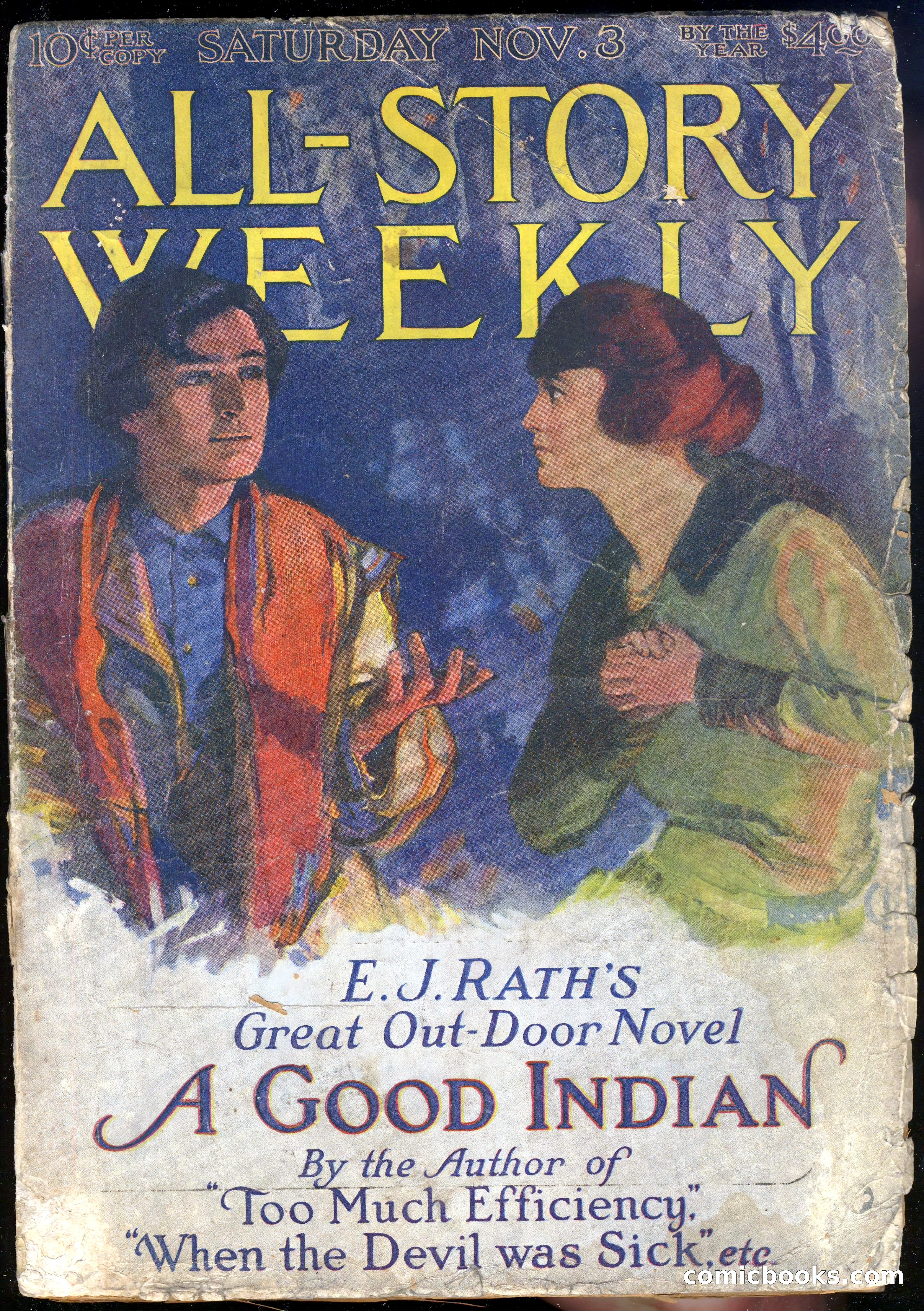 All-Story Cavalier Weekly, "The Double Dealer" — page 179 of 310