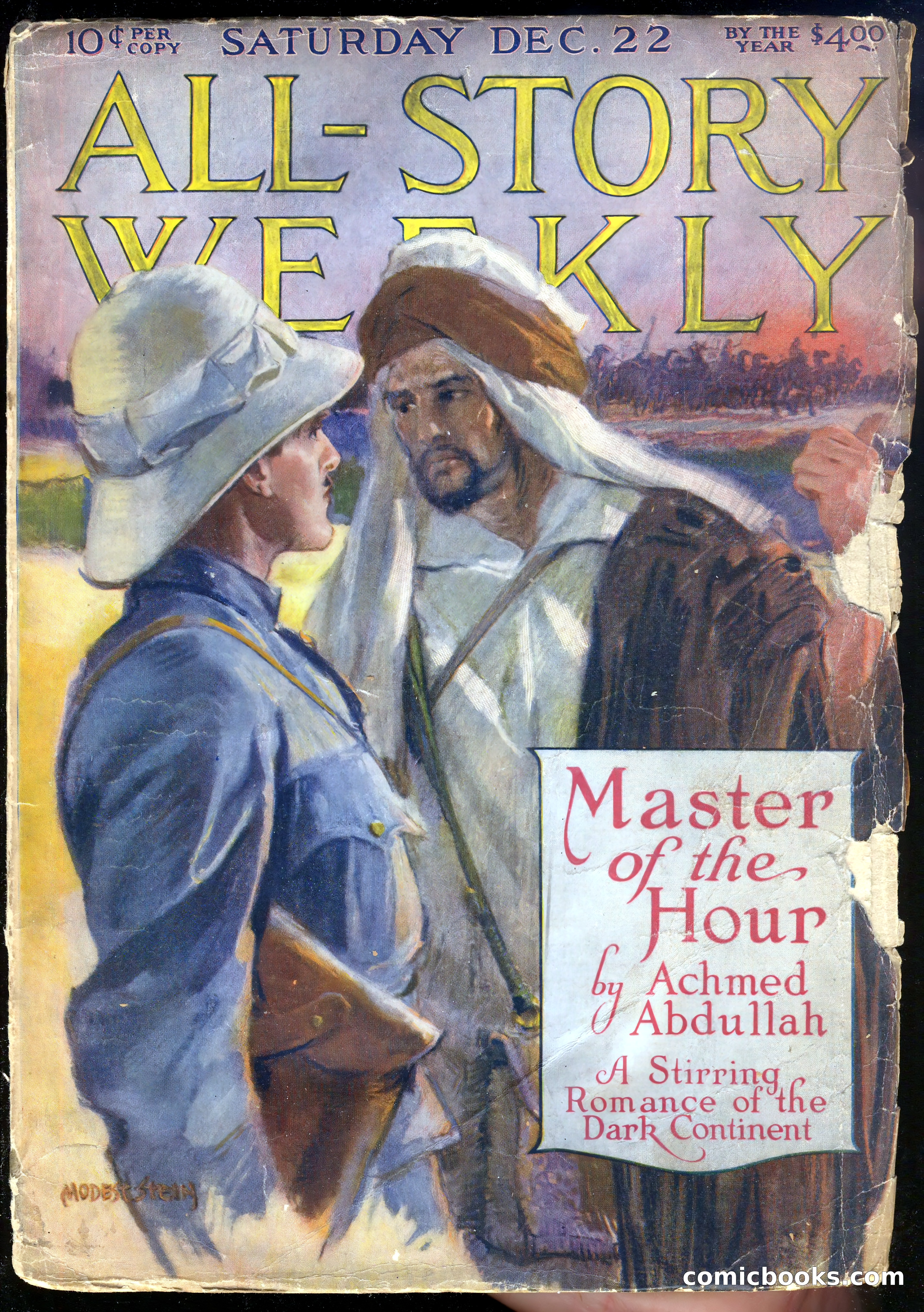 All-Story Cavalier Weekly, "The Double Dealer" — page 185 of 310