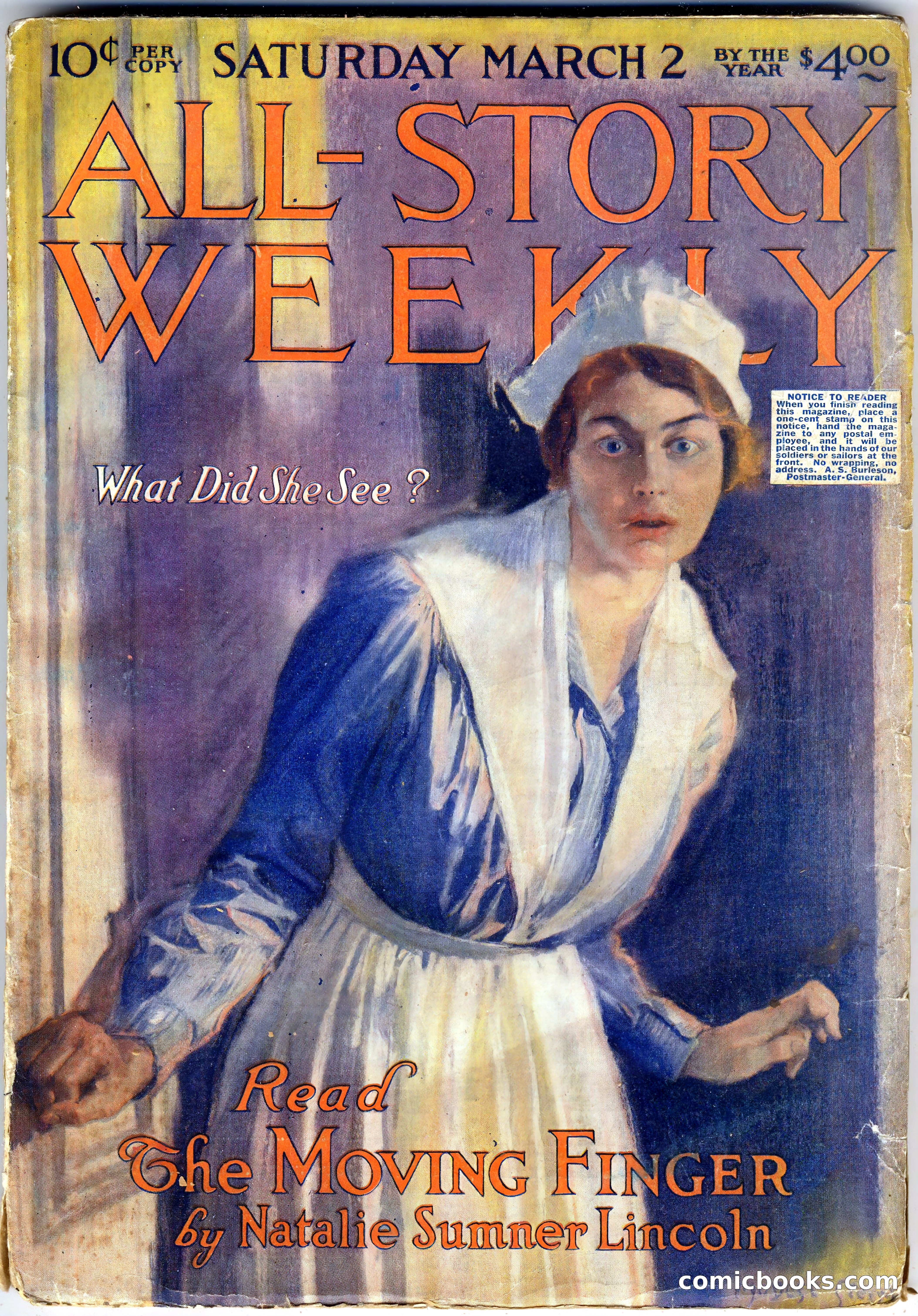 All-Story Cavalier Weekly, "The Double Dealer" — page 195 of 310