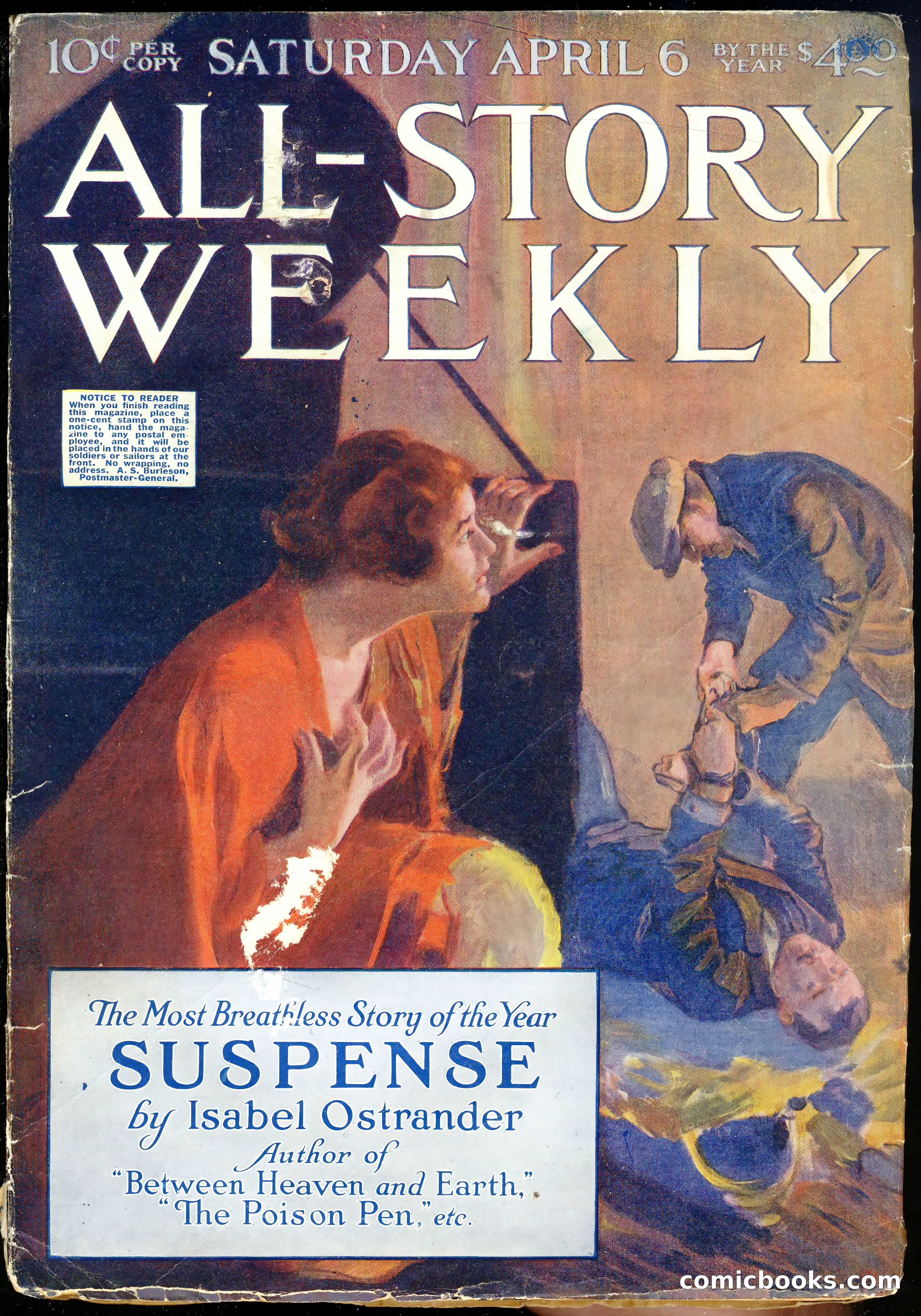All-Story Cavalier Weekly, "The Double Dealer" — page 200 of 310