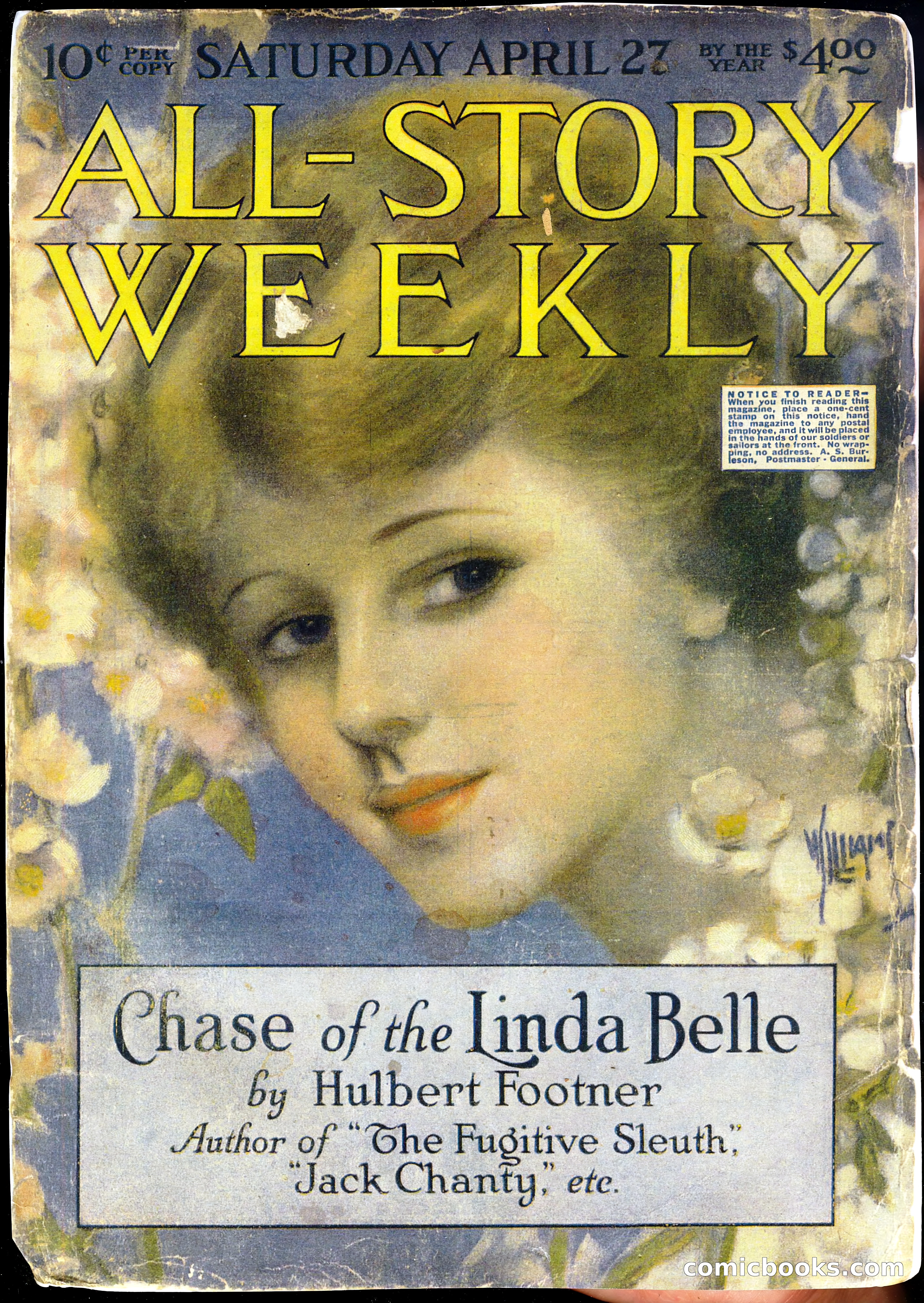 All-Story Cavalier Weekly, "The Double Dealer" — page 203 of 310