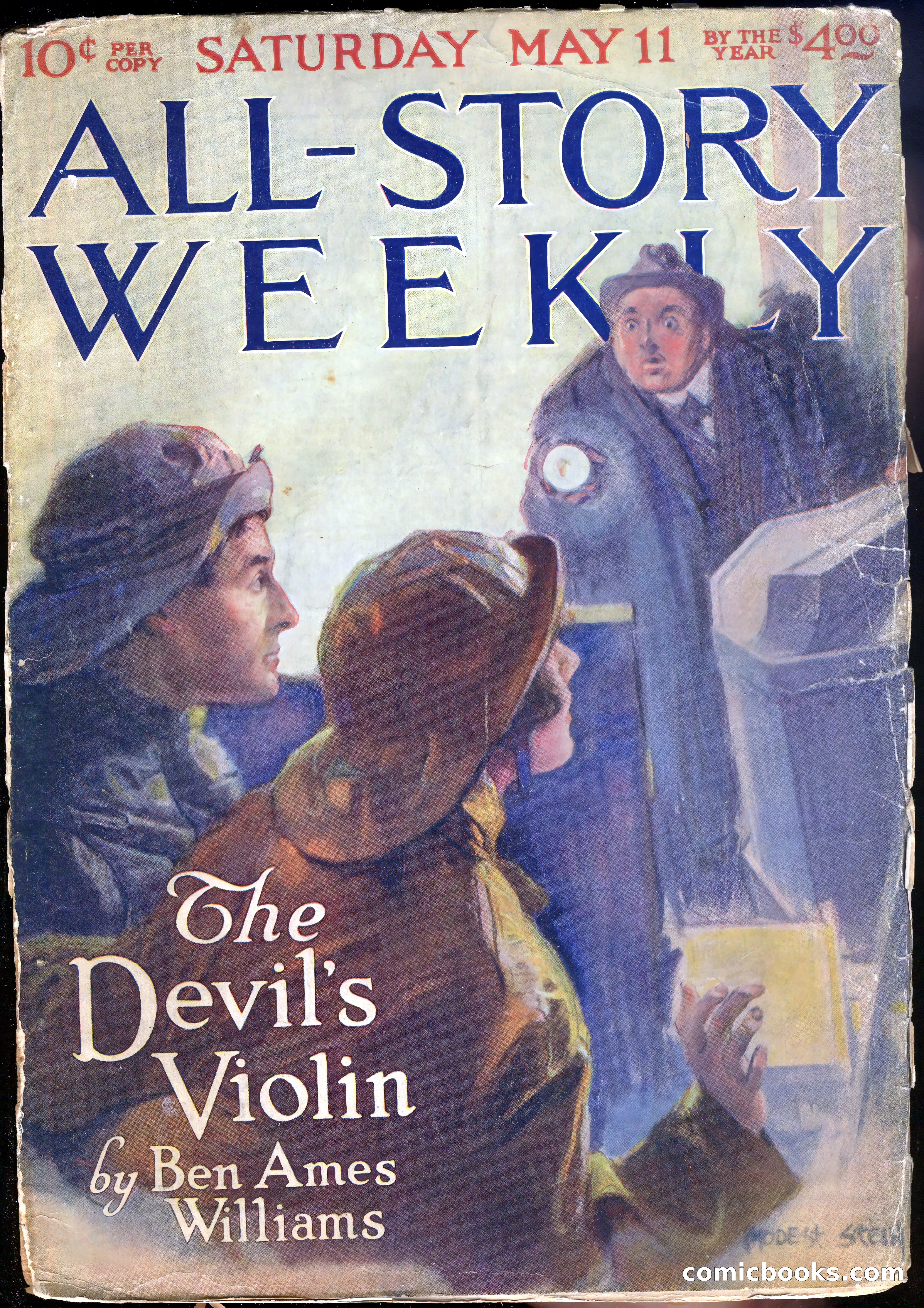 All-Story Cavalier Weekly, "The Double Dealer" — page 204 of 310