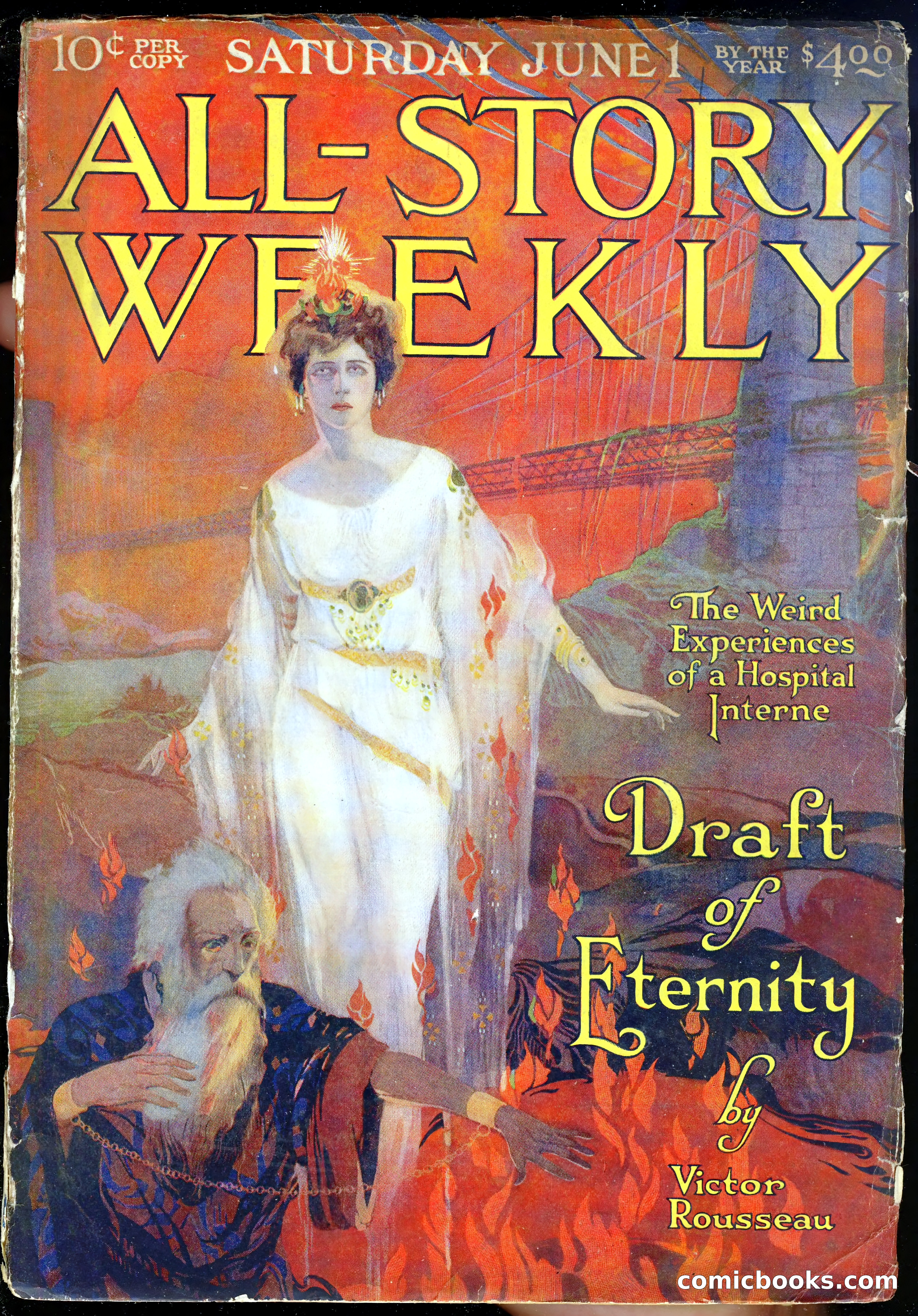 All-Story Cavalier Weekly, "The Double Dealer" — page 207 of 310