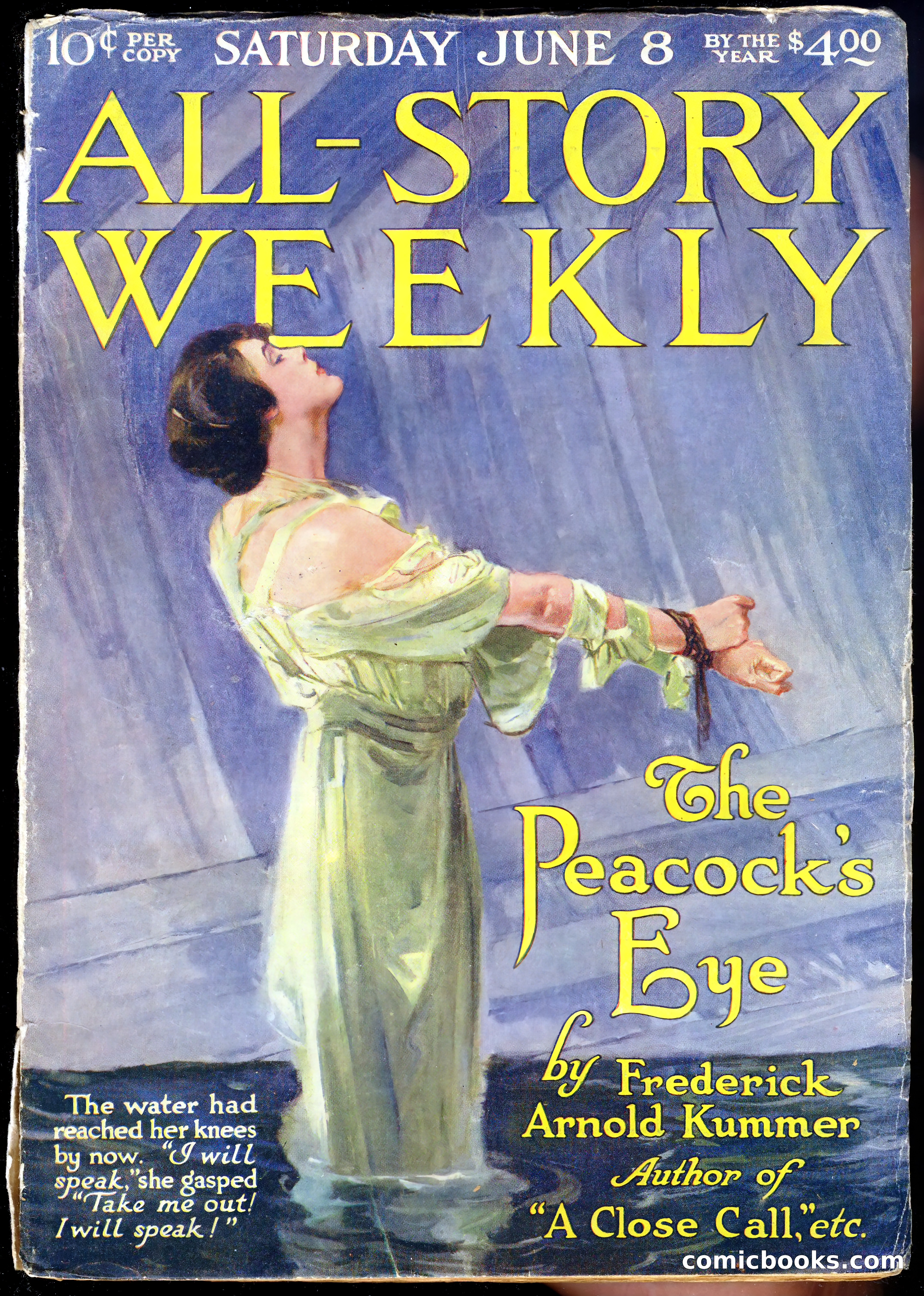 All-Story Cavalier Weekly, "The Double Dealer" — page 208 of 310