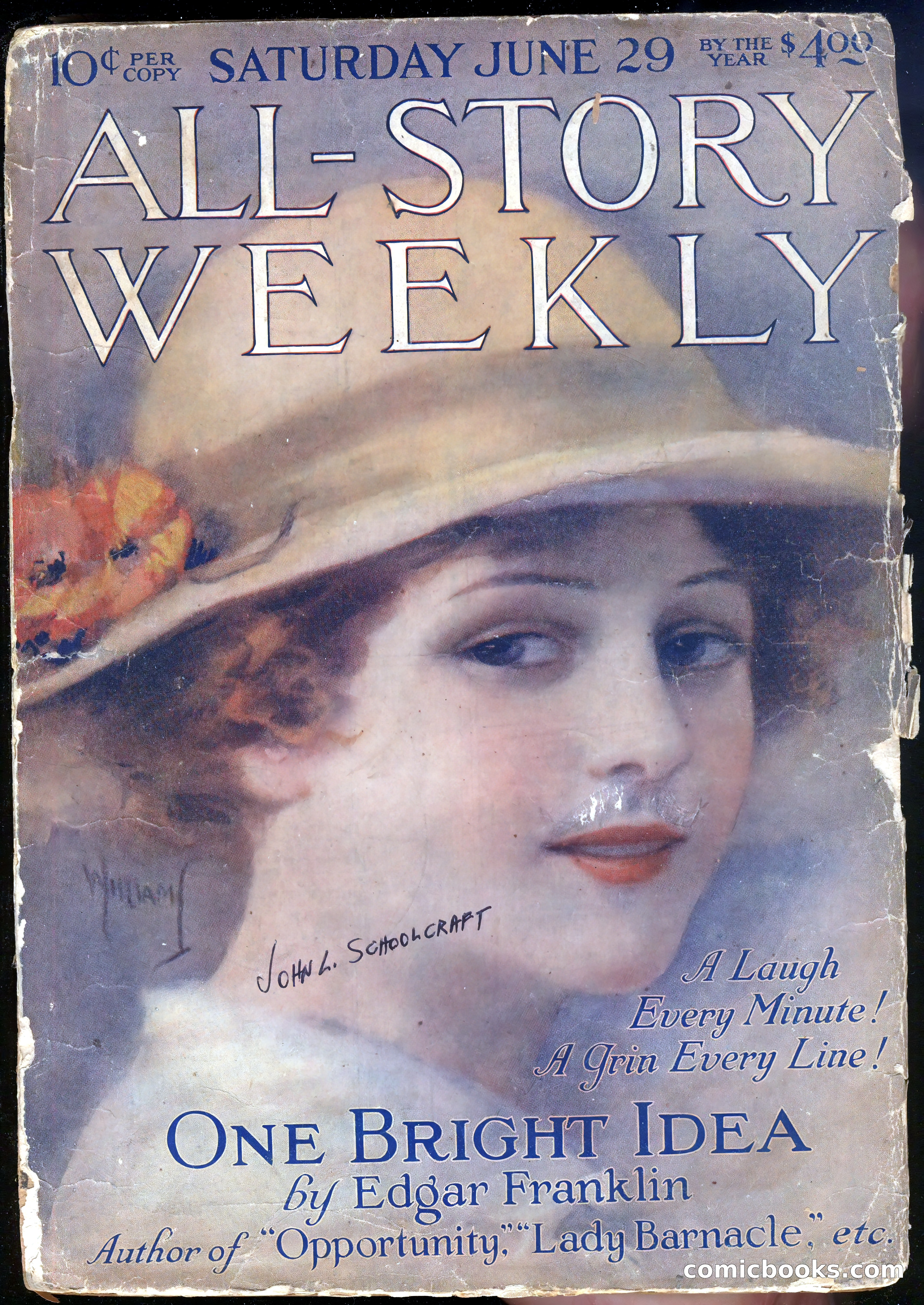 All-Story Cavalier Weekly, "The Double Dealer" — page 210 of 310