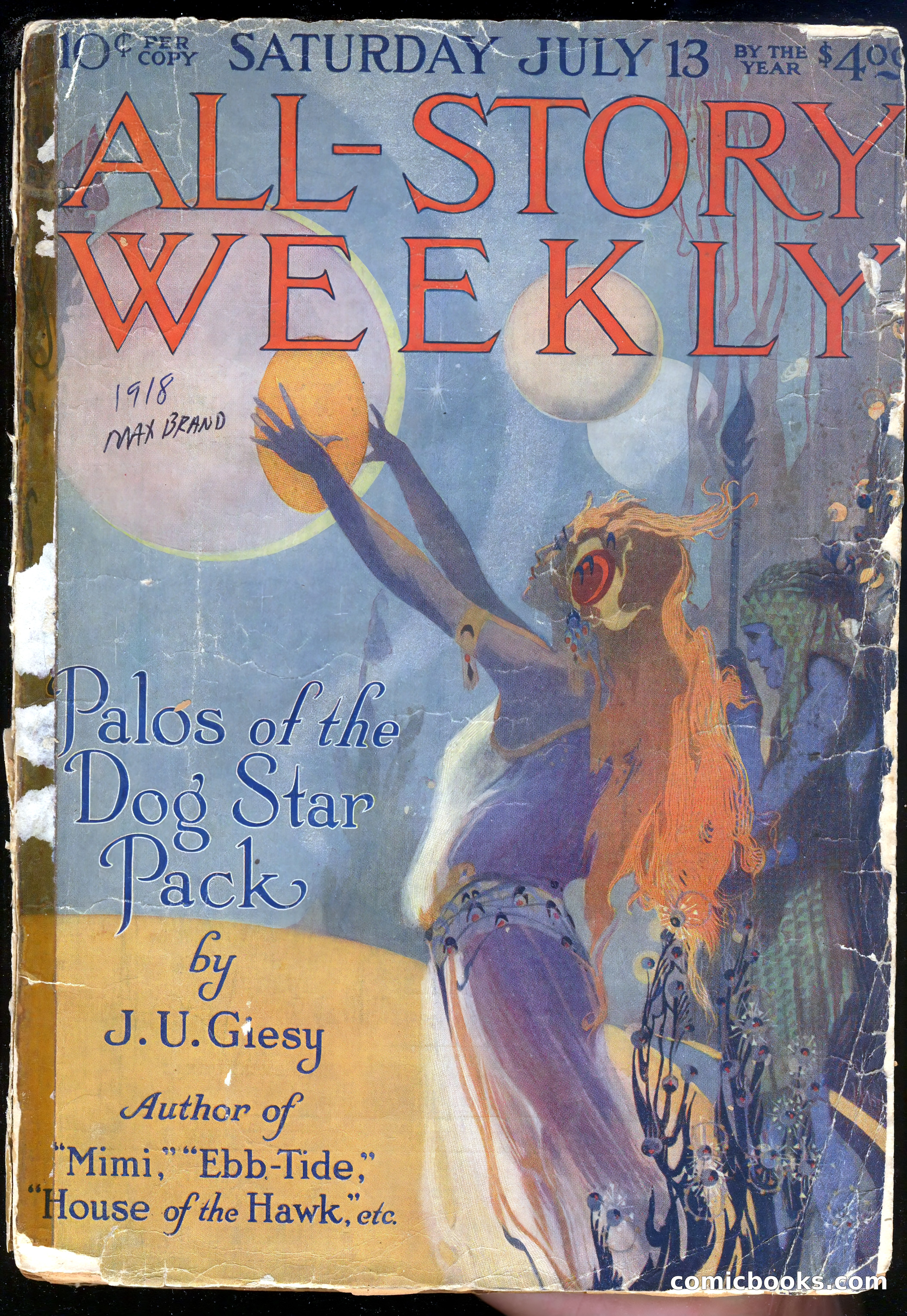 All-Story Cavalier Weekly, "The Double Dealer" — page 212 of 310