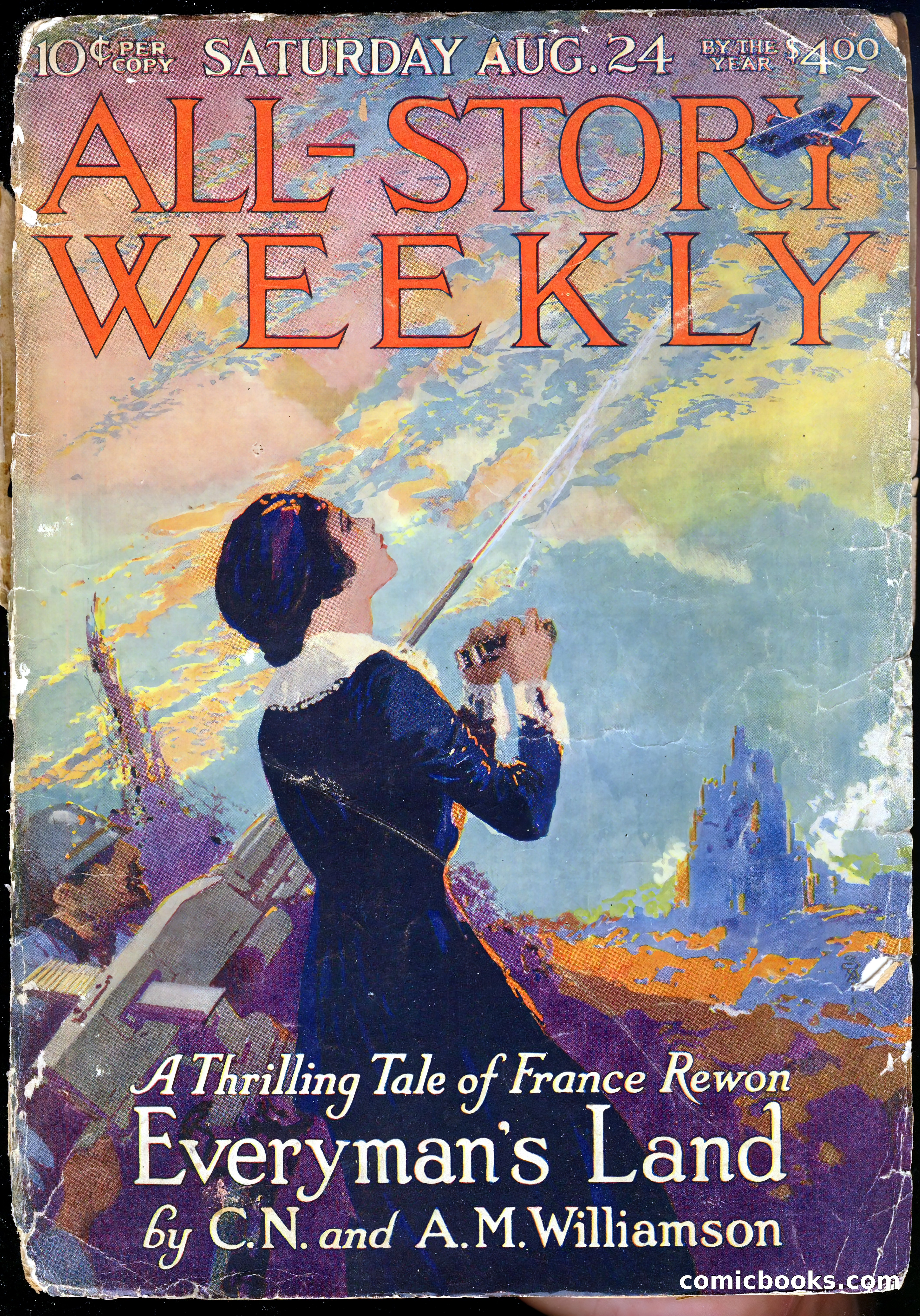 All-Story Cavalier Weekly, "The Double Dealer" — page 216 of 310