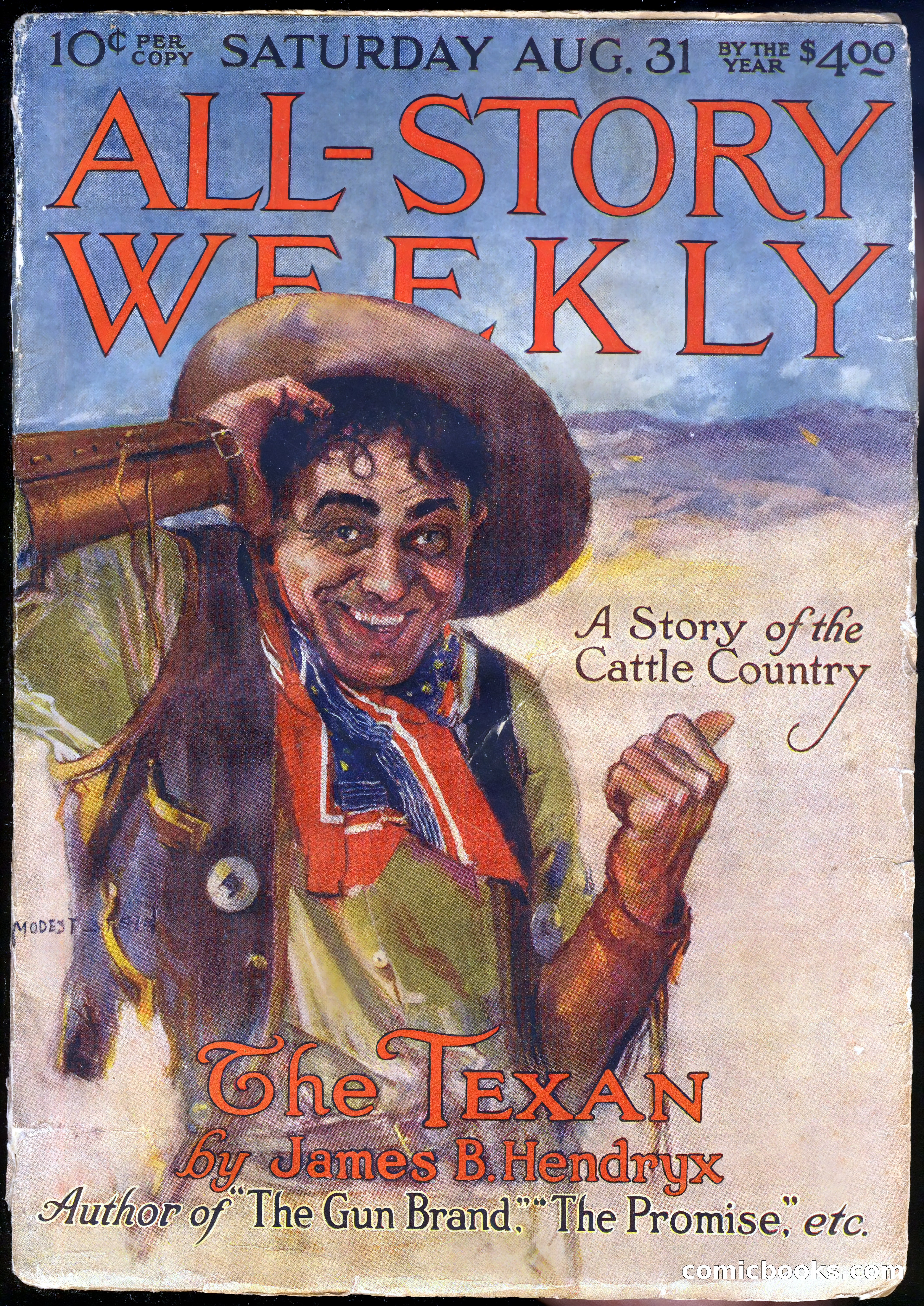 All-Story Cavalier Weekly, "The Double Dealer" — page 217 of 310