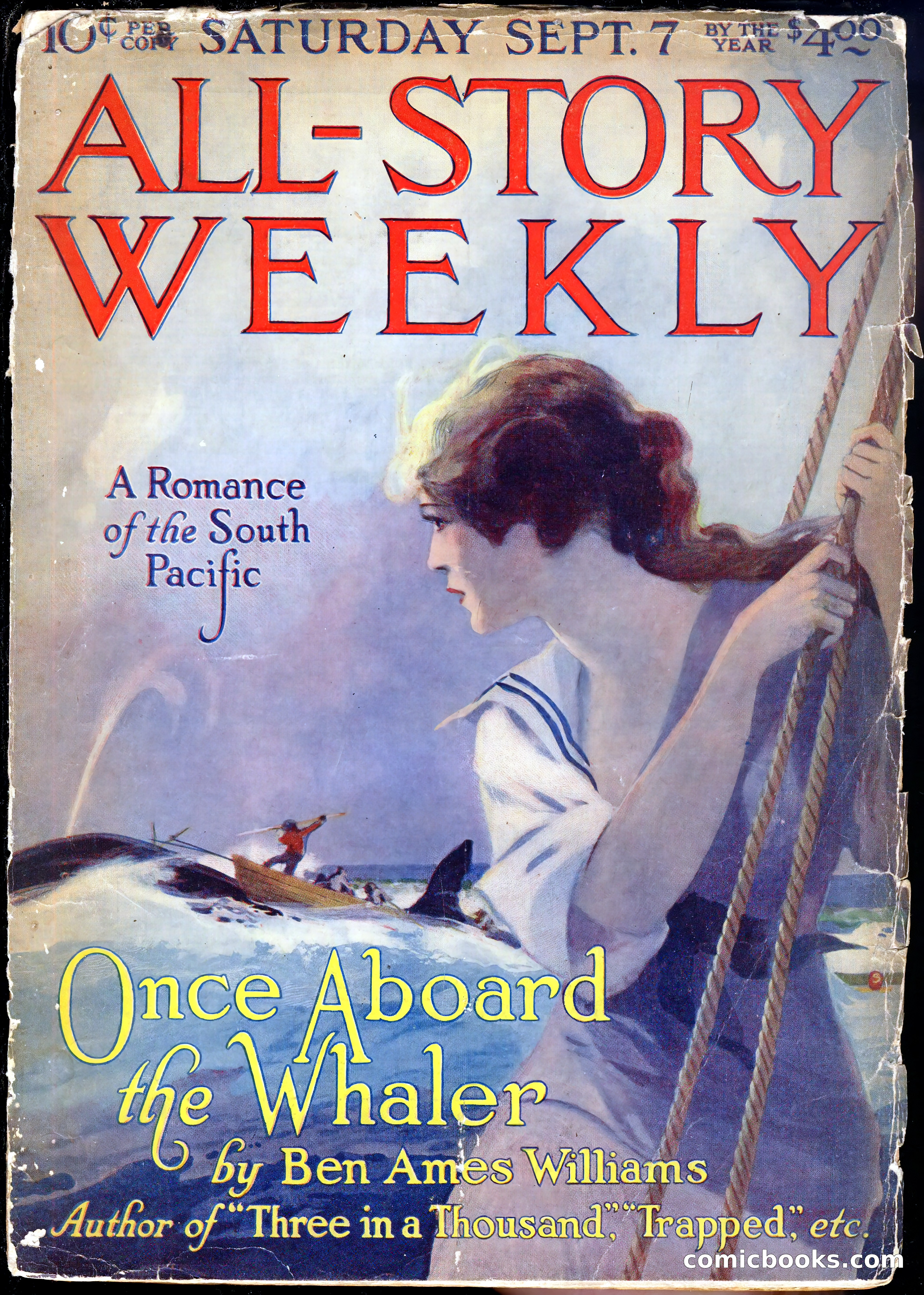 All-Story Cavalier Weekly, "The Double Dealer" — page 218 of 310