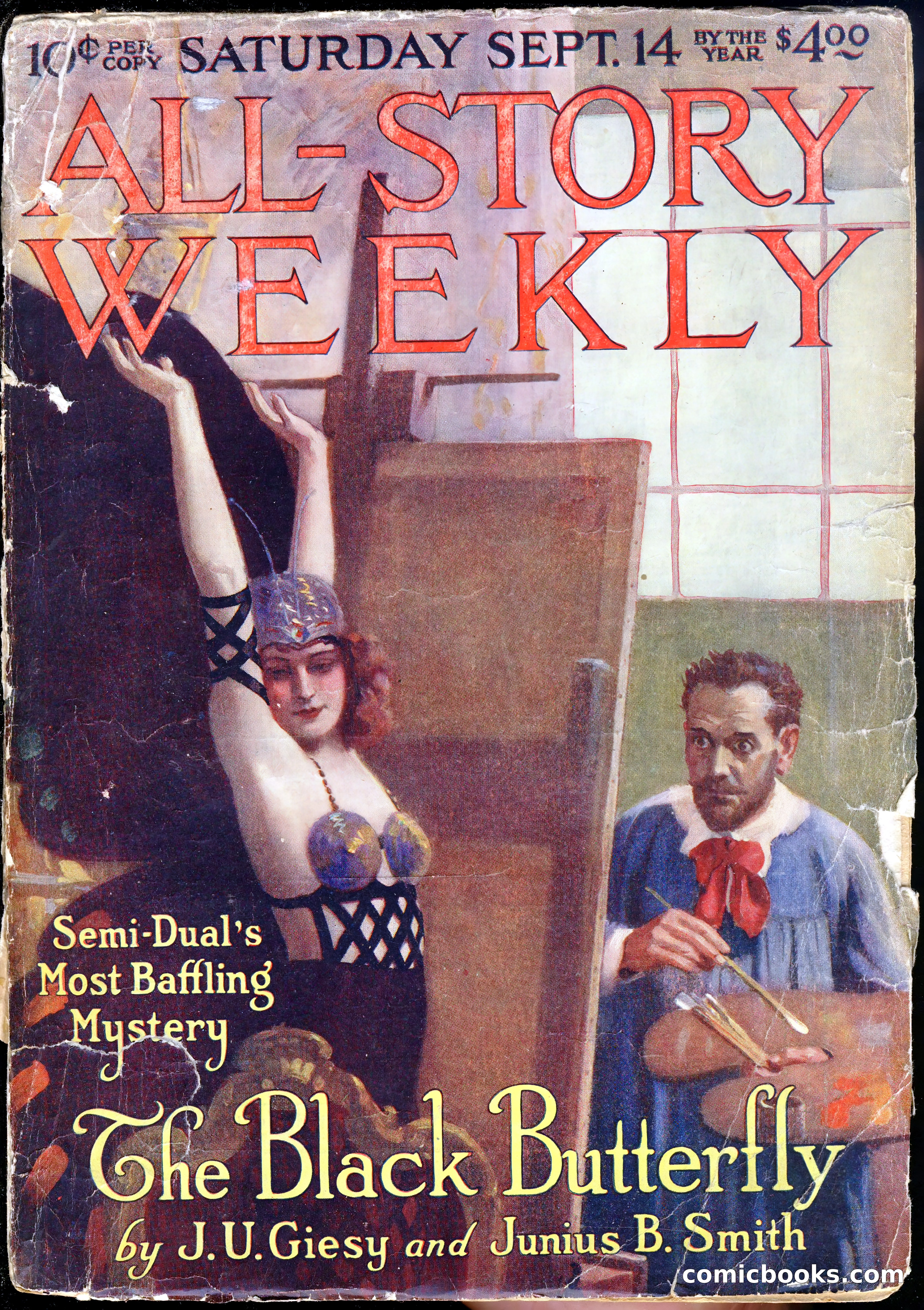 All-Story Cavalier Weekly, "The Double Dealer" — page 219 of 310