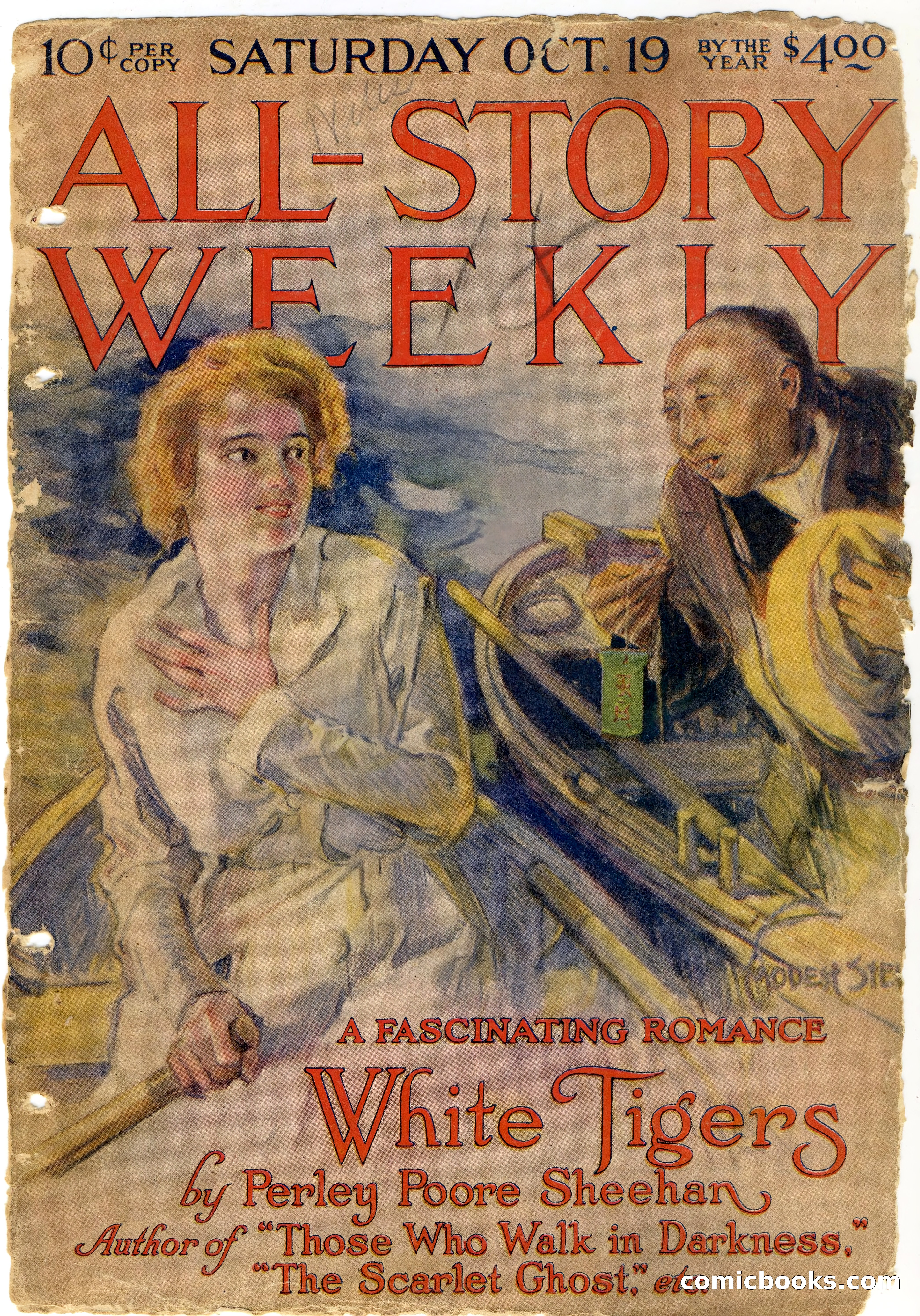 All-Story Cavalier Weekly, "The Double Dealer" — page 223 of 310