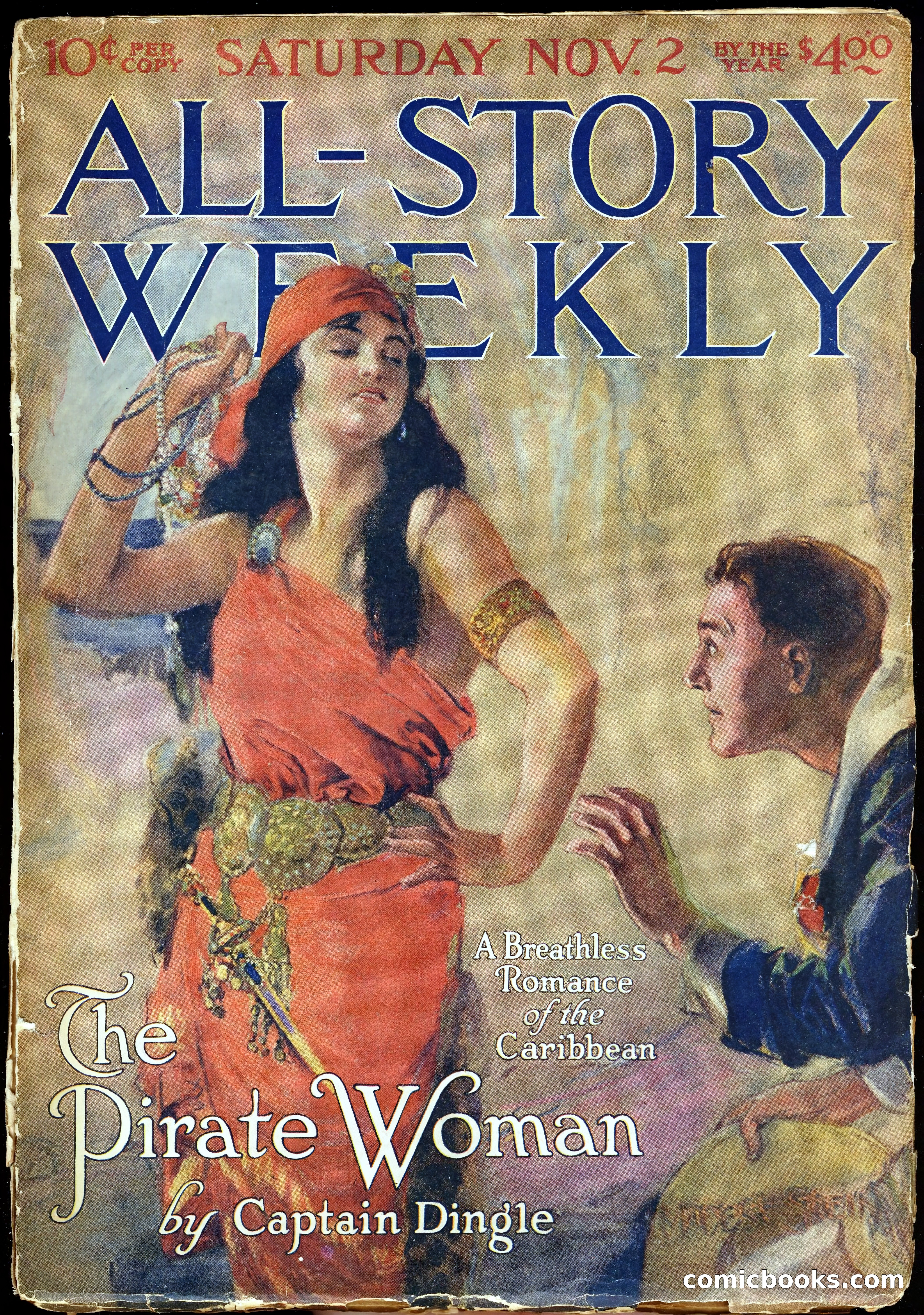 All-Story Cavalier Weekly, "The Double Dealer" — page 224 of 310