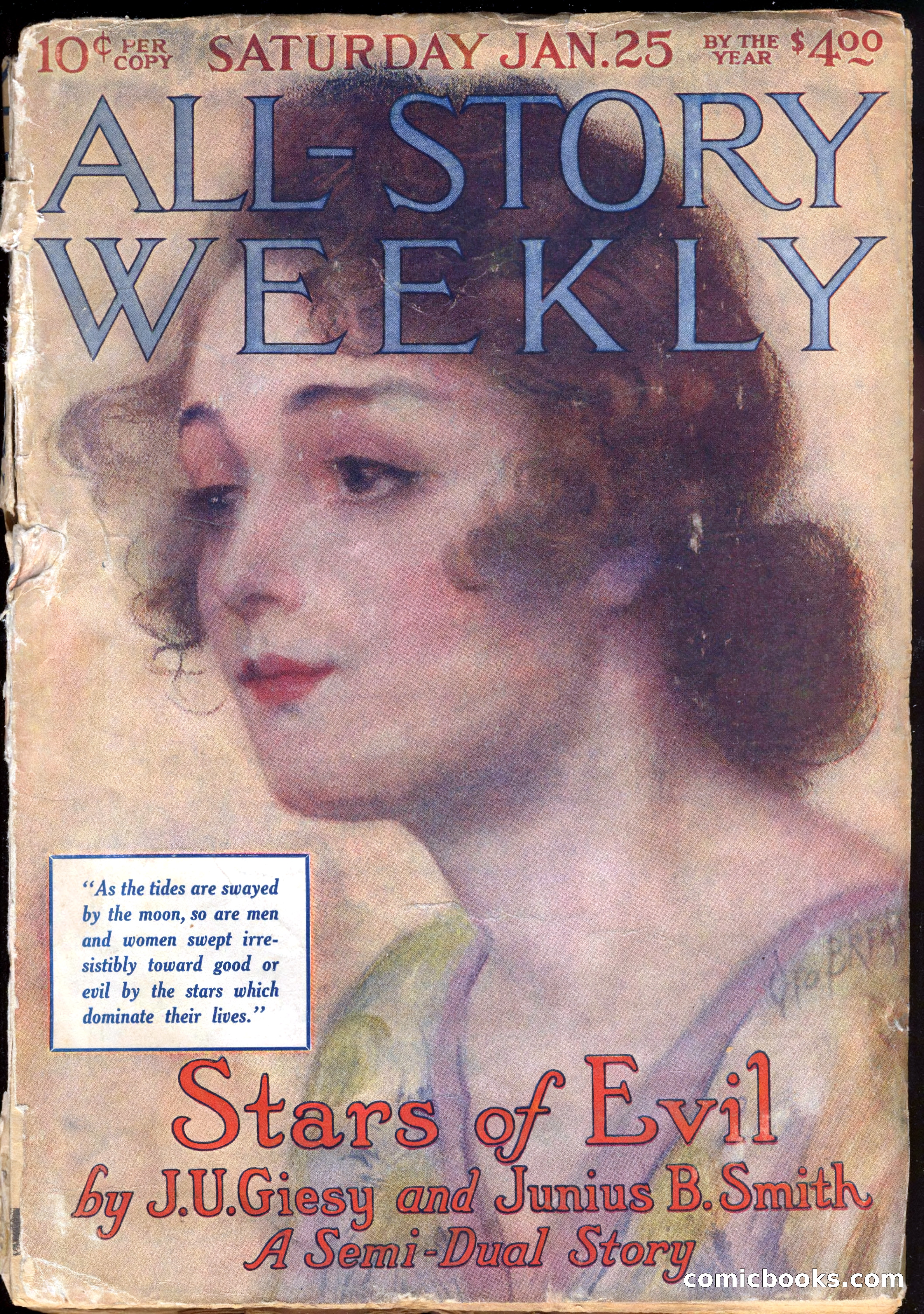 All-Story Cavalier Weekly, "The Double Dealer" — page 235 of 310