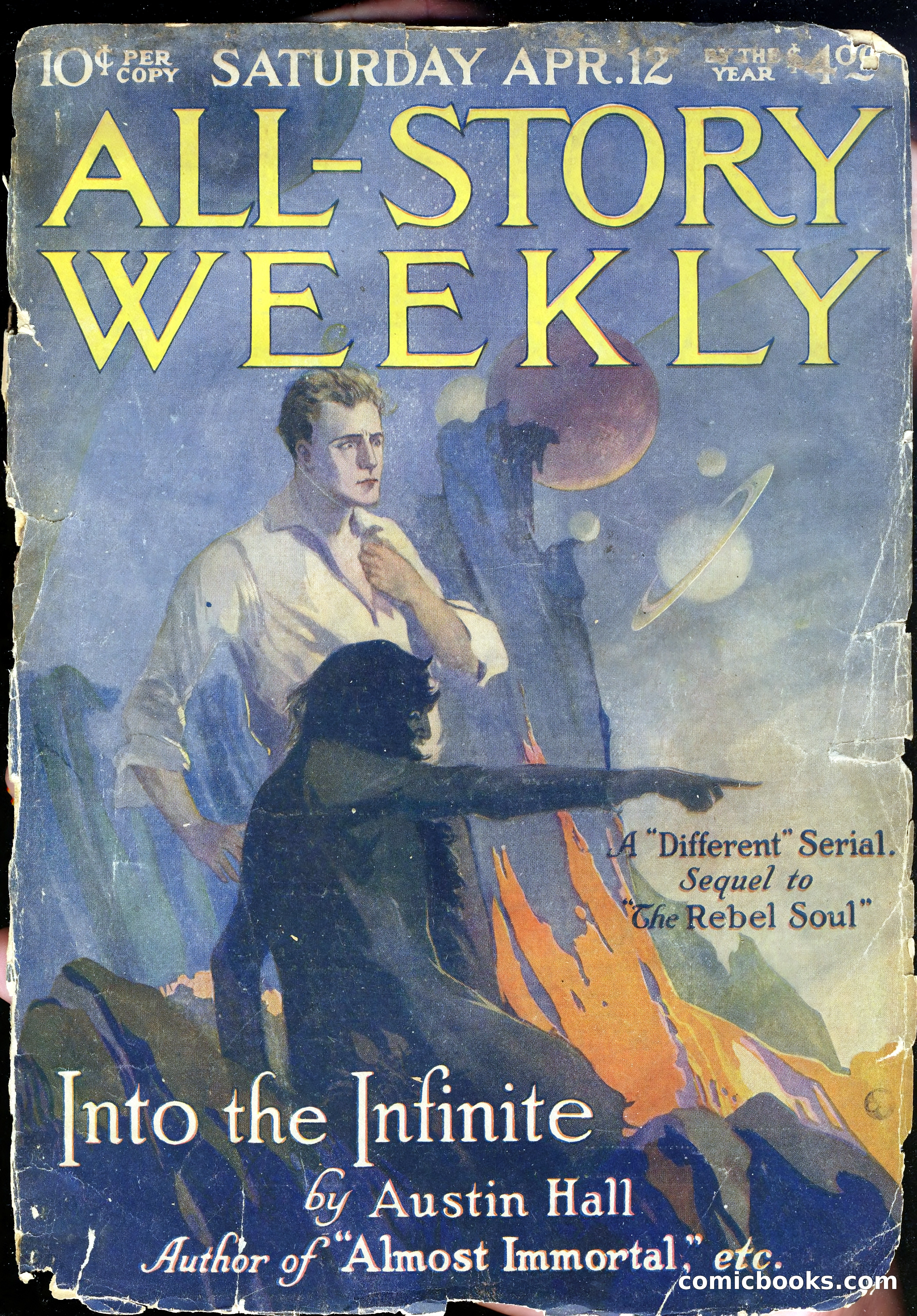 All-Story Cavalier Weekly, "The Double Dealer" — page 244 of 310