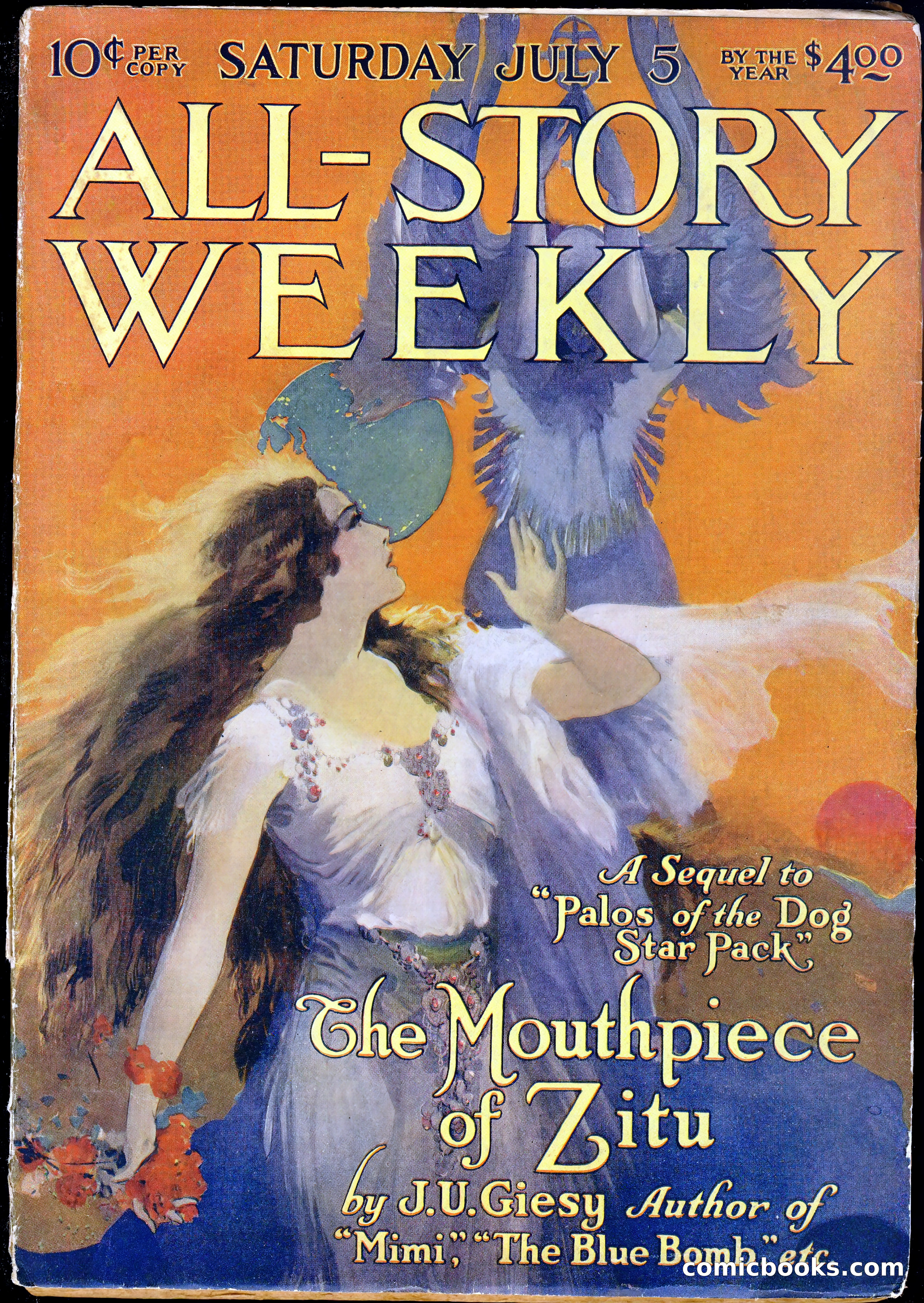 All-Story Cavalier Weekly, "The Double Dealer" — page 254 of 310