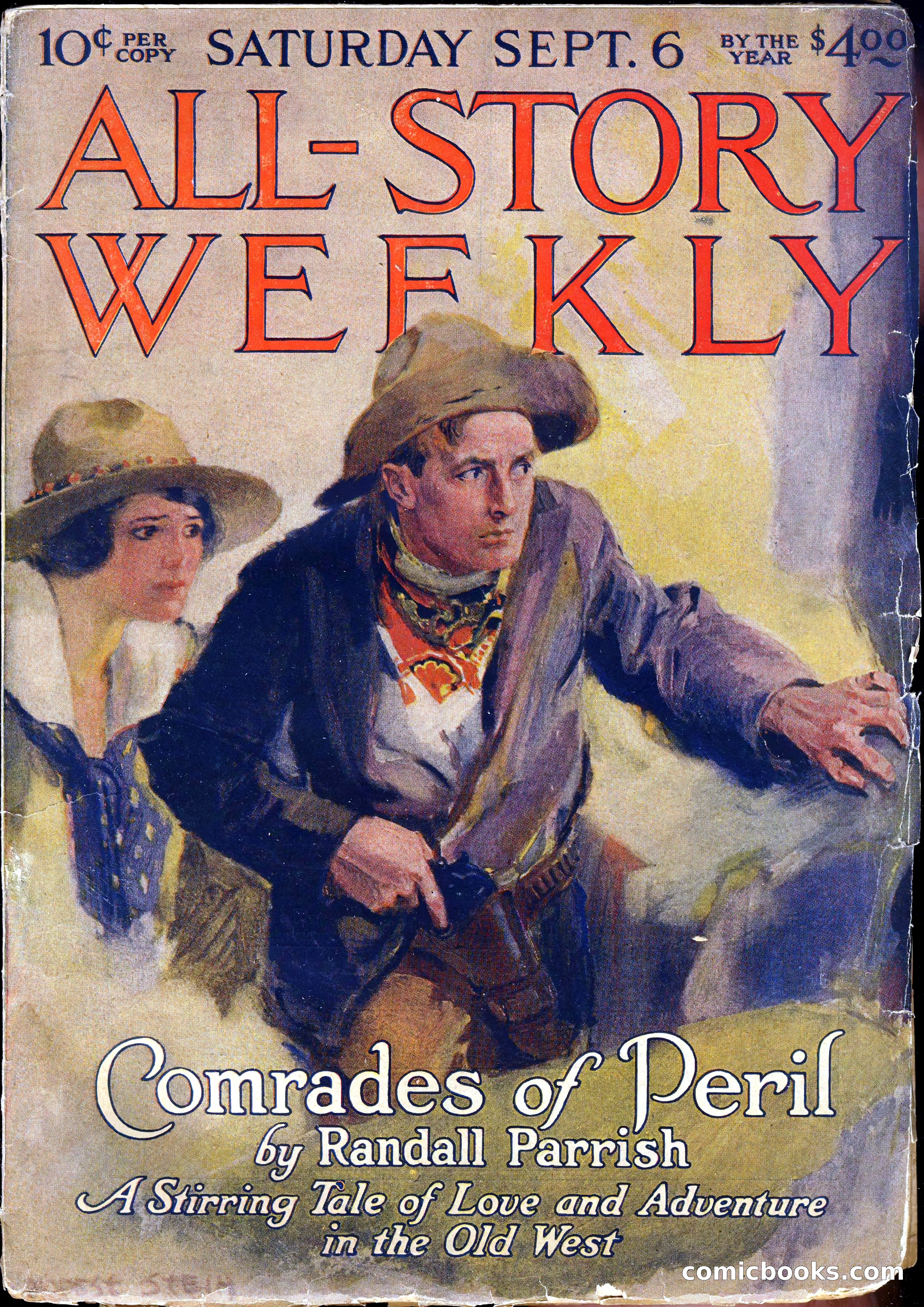All-Story Cavalier Weekly, "The Double Dealer" — page 265 of 310
