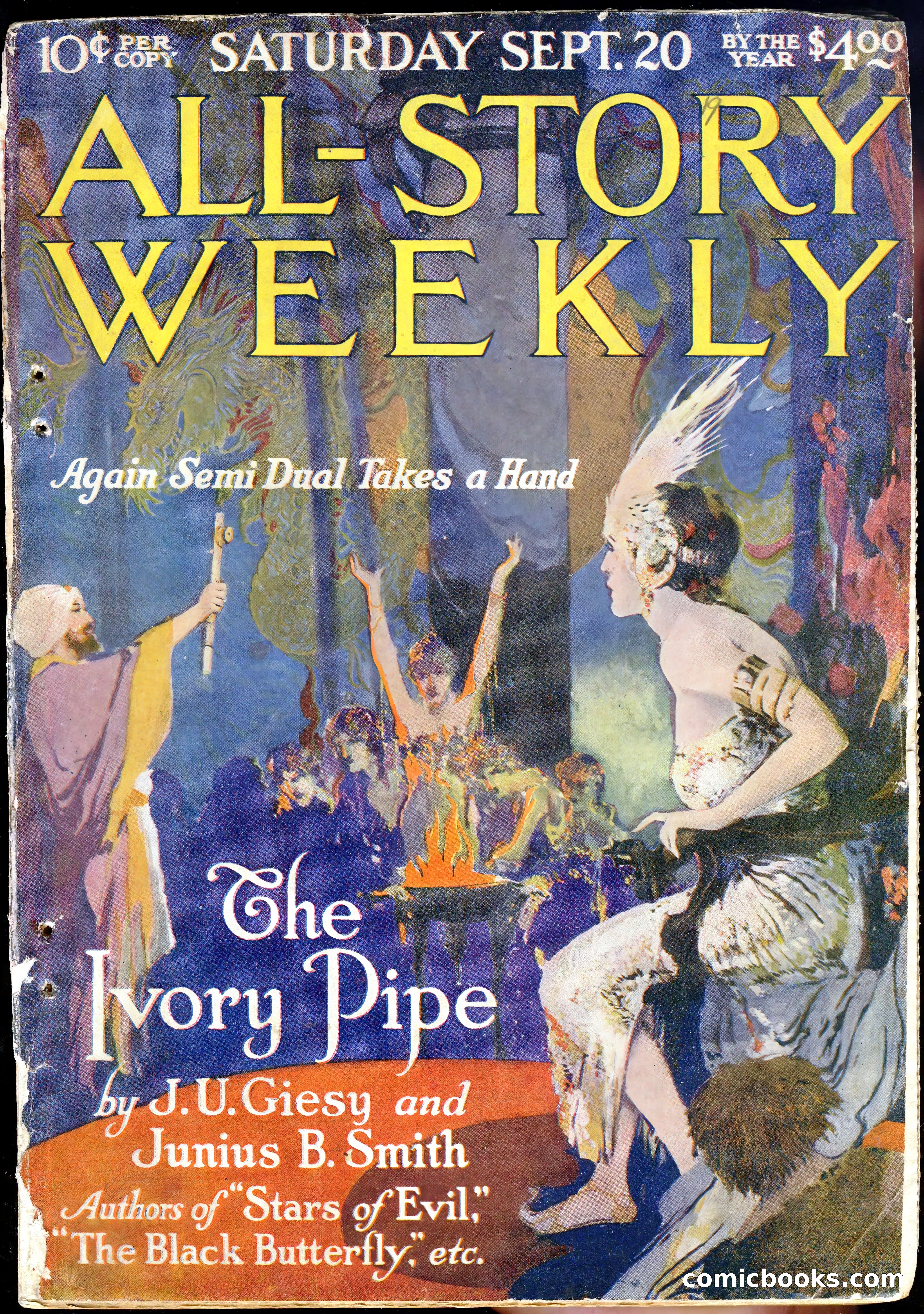 All-Story Cavalier Weekly, "The Double Dealer" — page 267 of 310