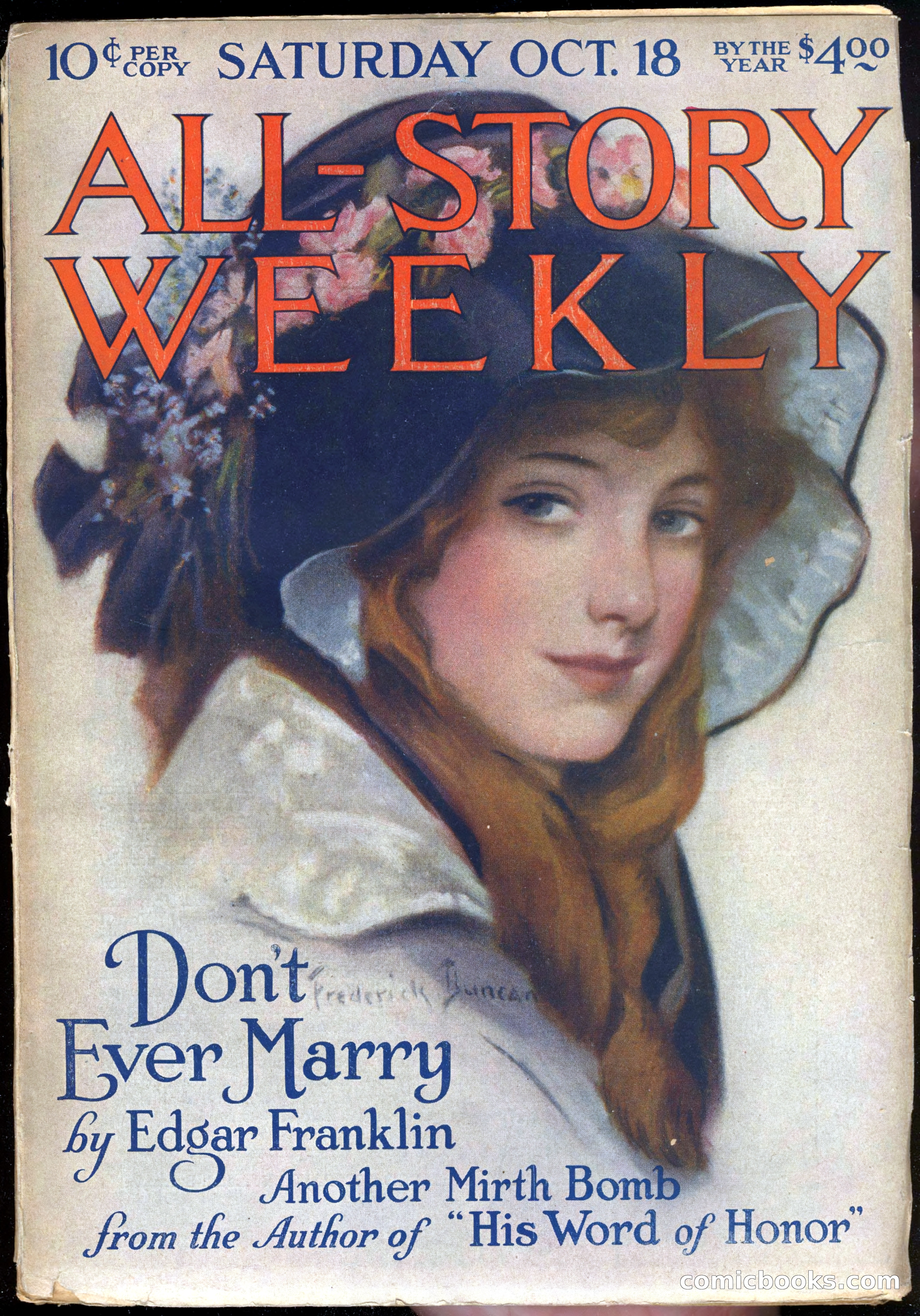 All-Story Cavalier Weekly, "The Double Dealer" — page 271 of 310