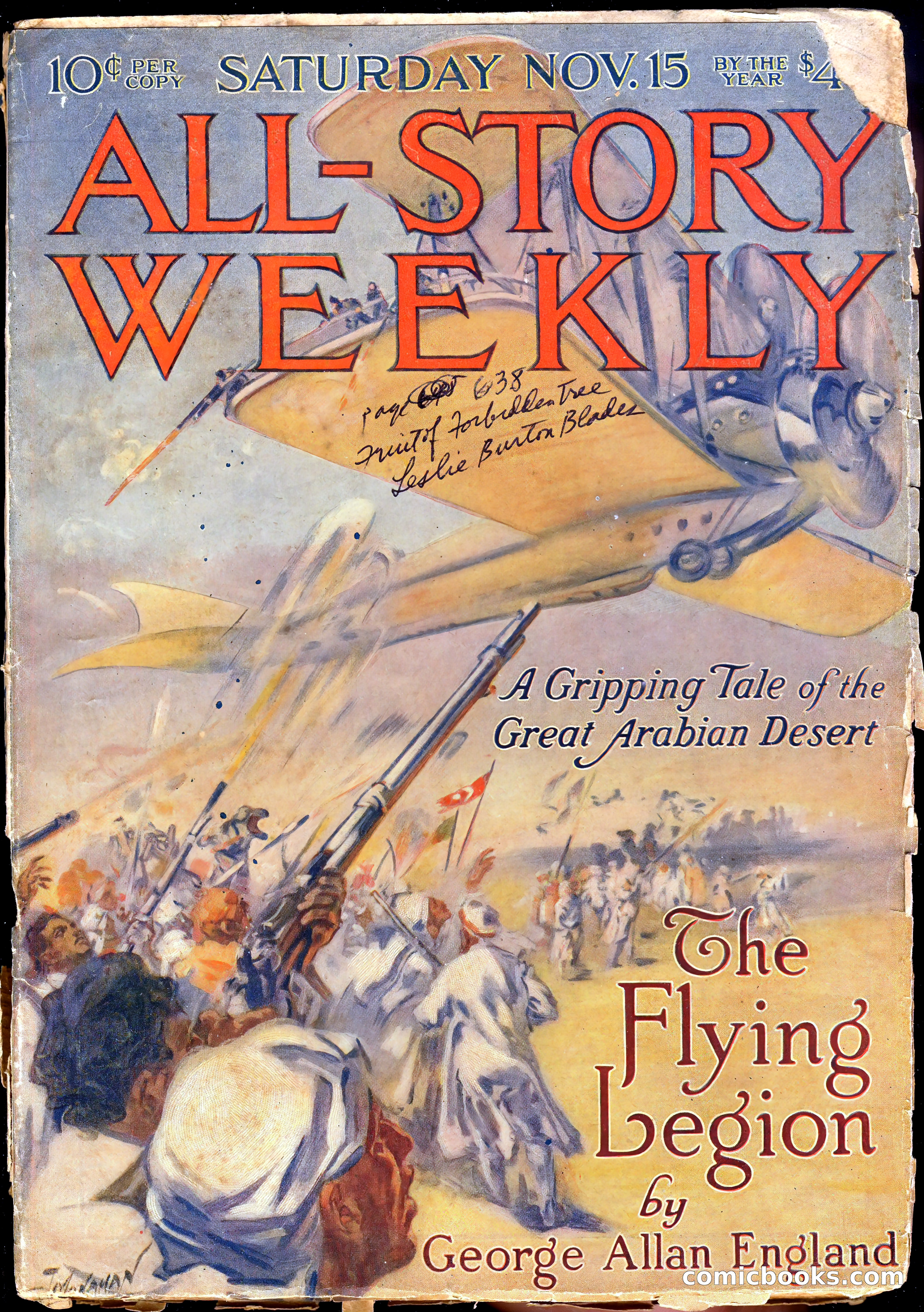All-Story Cavalier Weekly, "The Double Dealer" — page 275 of 310
