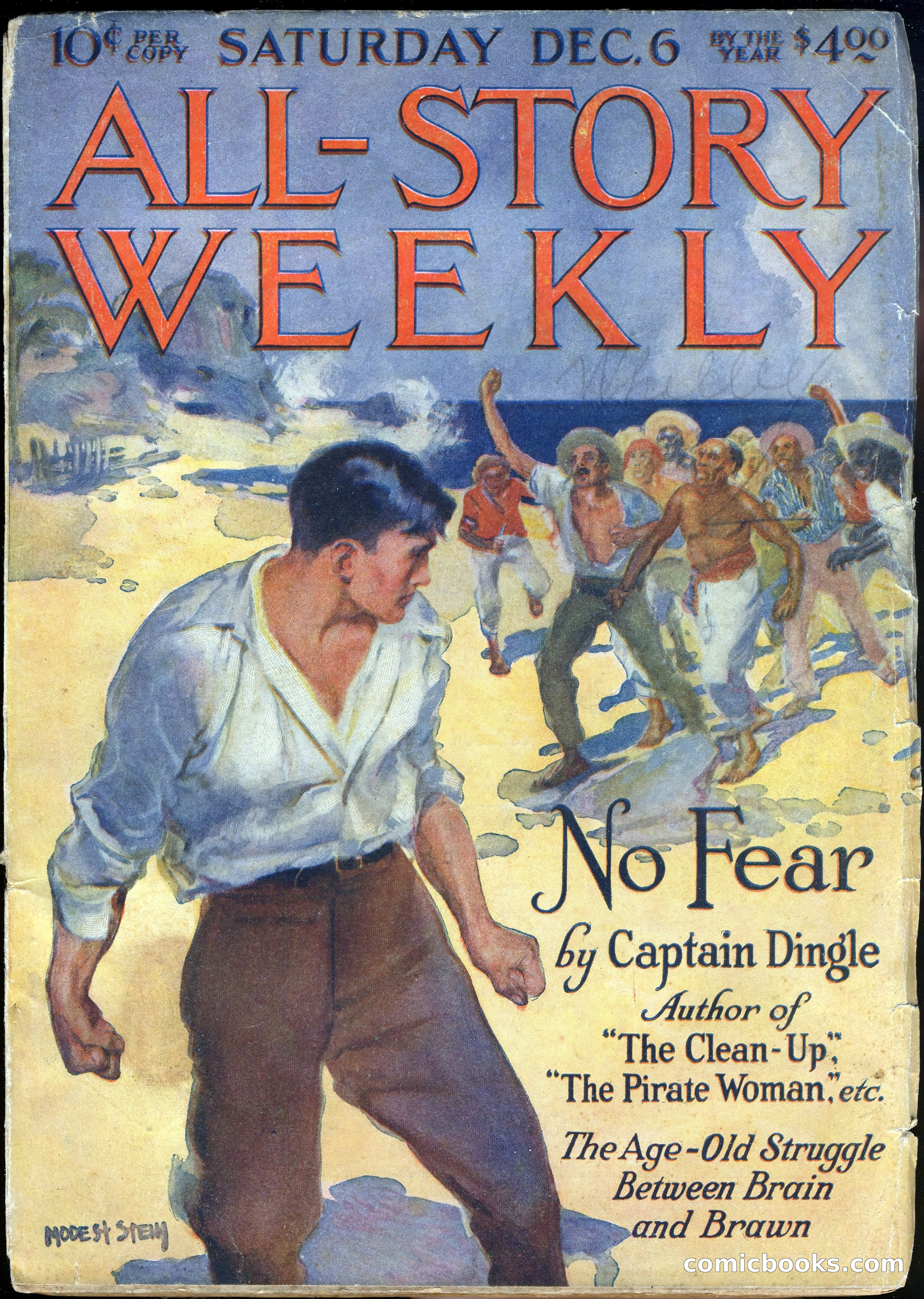 All-Story Cavalier Weekly, "The Double Dealer" — page 279 of 310