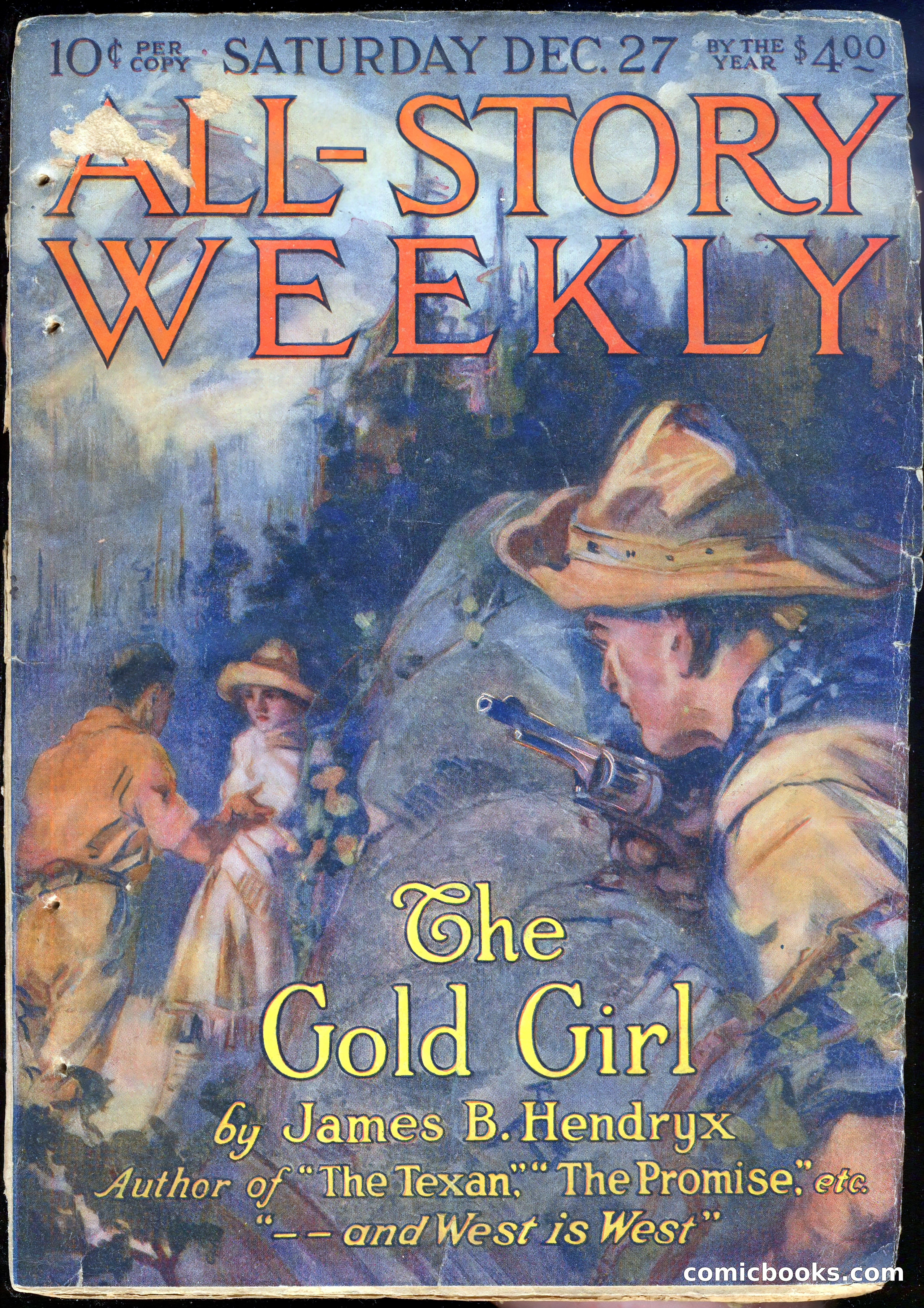 All-Story Cavalier Weekly, "The Double Dealer" — page 282 of 310