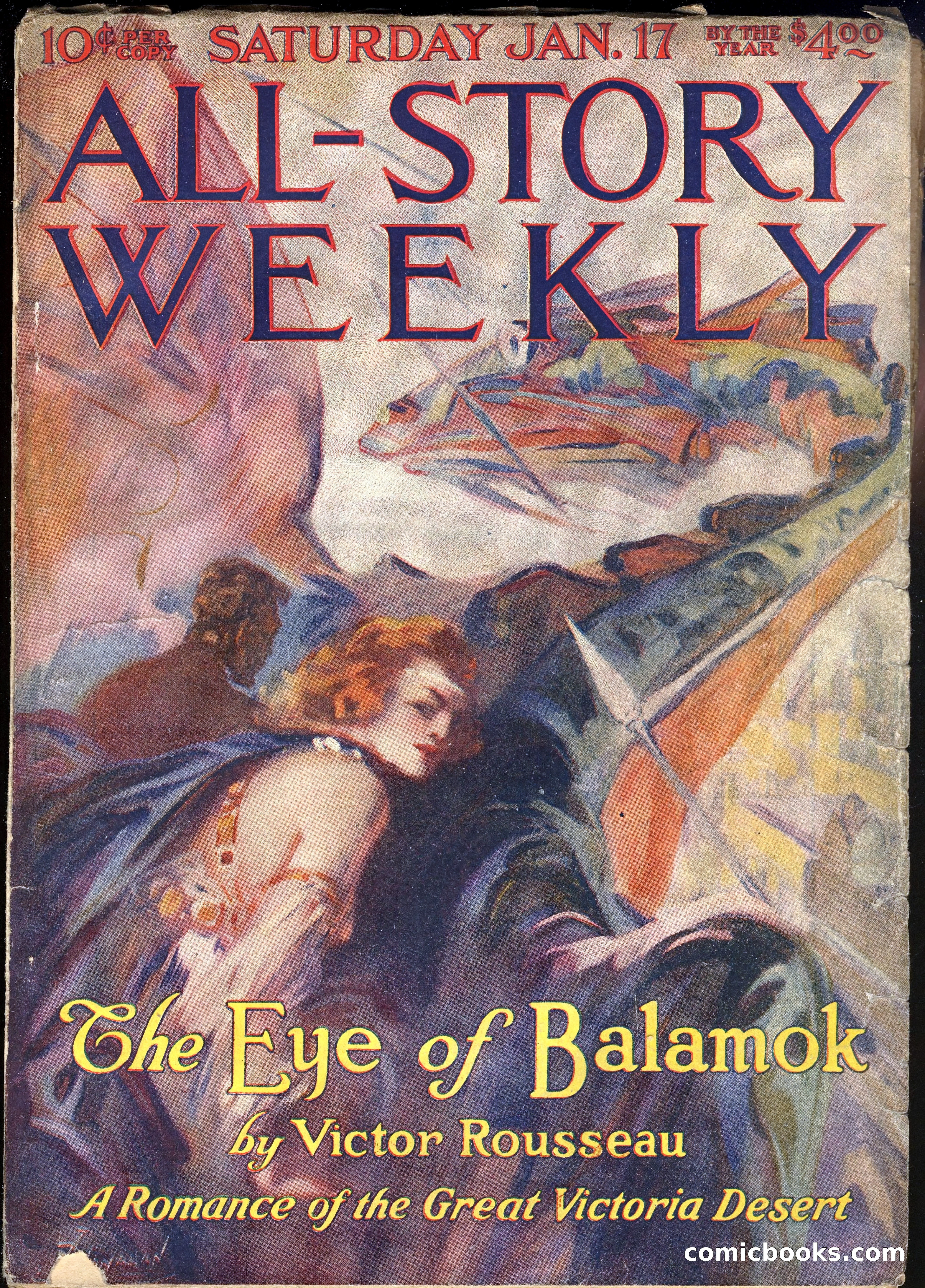 All-Story Cavalier Weekly, "The Double Dealer" — page 285 of 310
